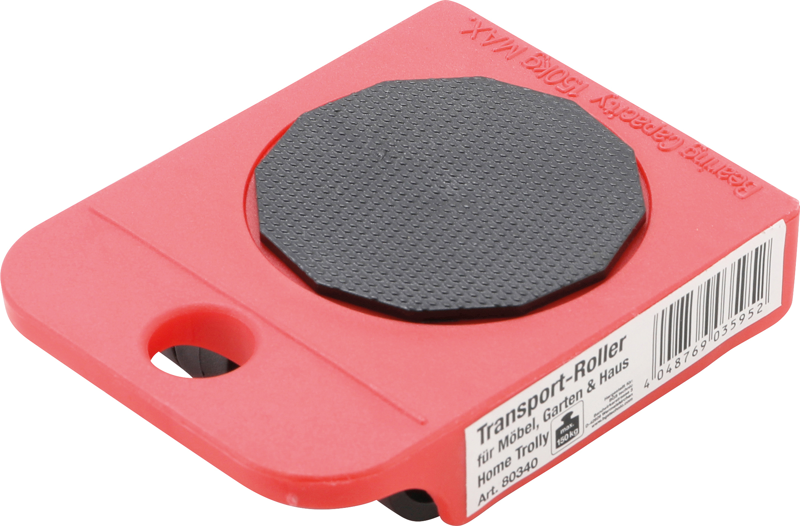 BGS 80340 Transport-Roller | 80 x 105 x 30 mm | 150 kg