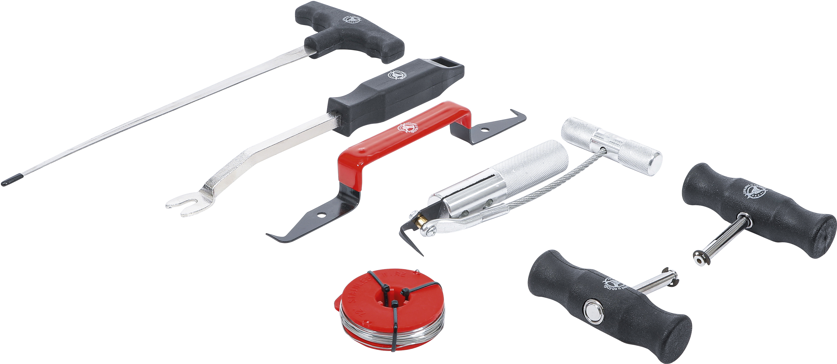 BGS 60300 Windschutzscheiben-Ausbau-Satz | 7-tlg.