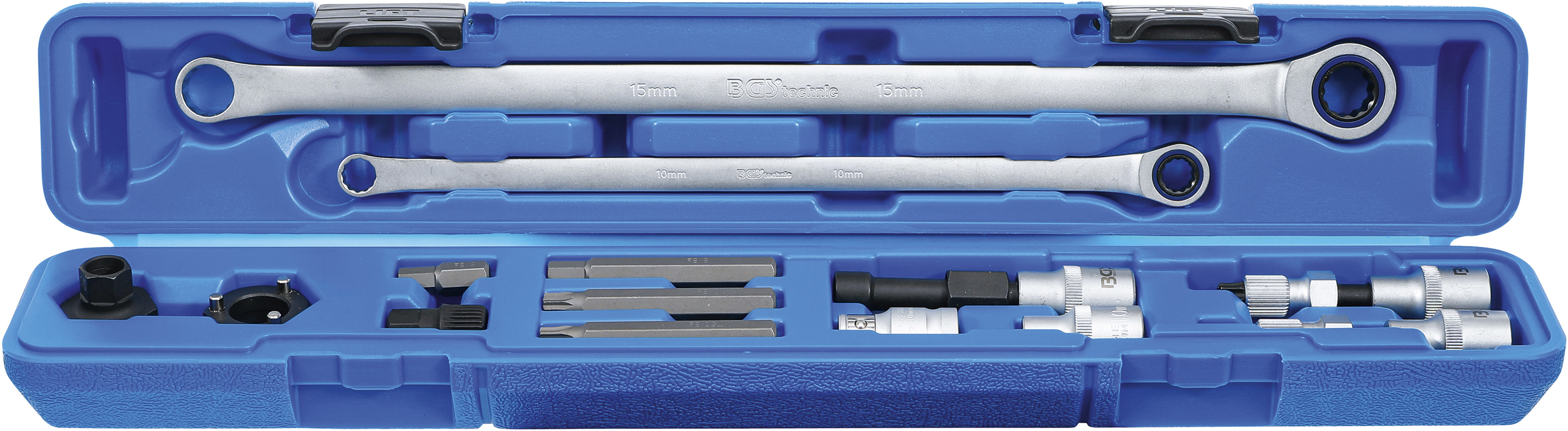 BGS 6657 Lichtmaschinen-Freilauf-Werkzeug-Satz | 14-tlg. BGS 6657 Lichtmaschinen-Freilauf-Werkzeug-Satz | 14-tlg.