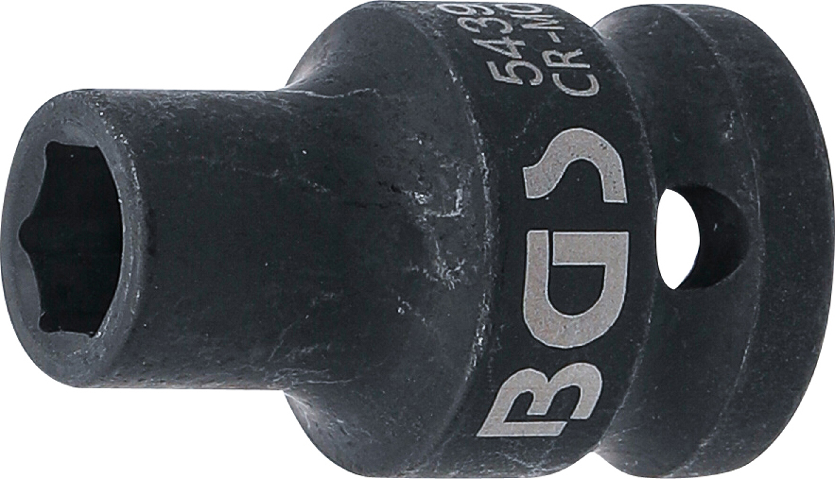 BGS 5439 Kraft-Steckschlüssel-Einsatz Sechskant | Antrieb Innenvierkant 12,5 (1/2") | SW 9 mm