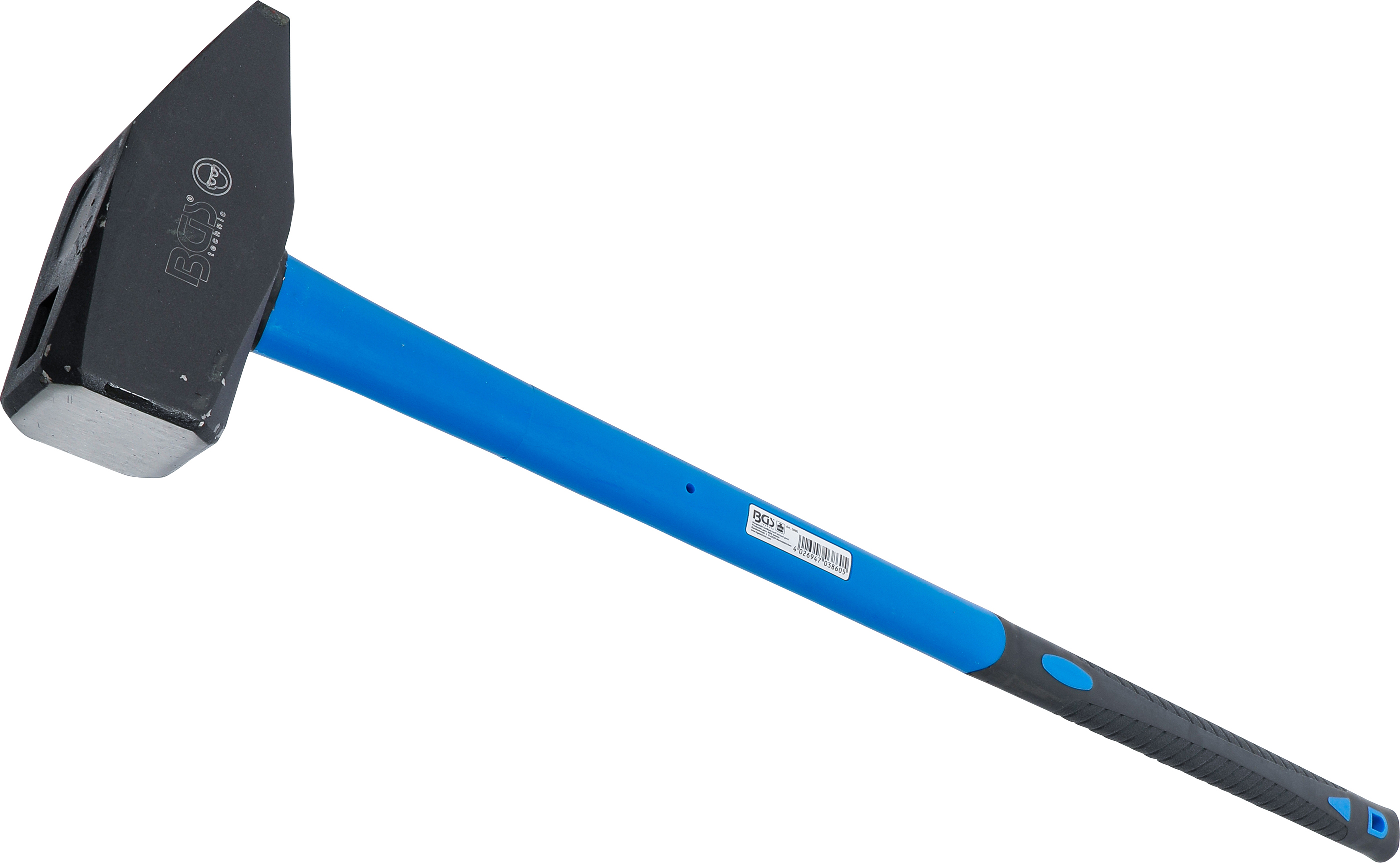 BGS 3860 Vorschlaghammer | DIN 1042 | Fiberglasstiel | Ø 65 mm | 5000 g