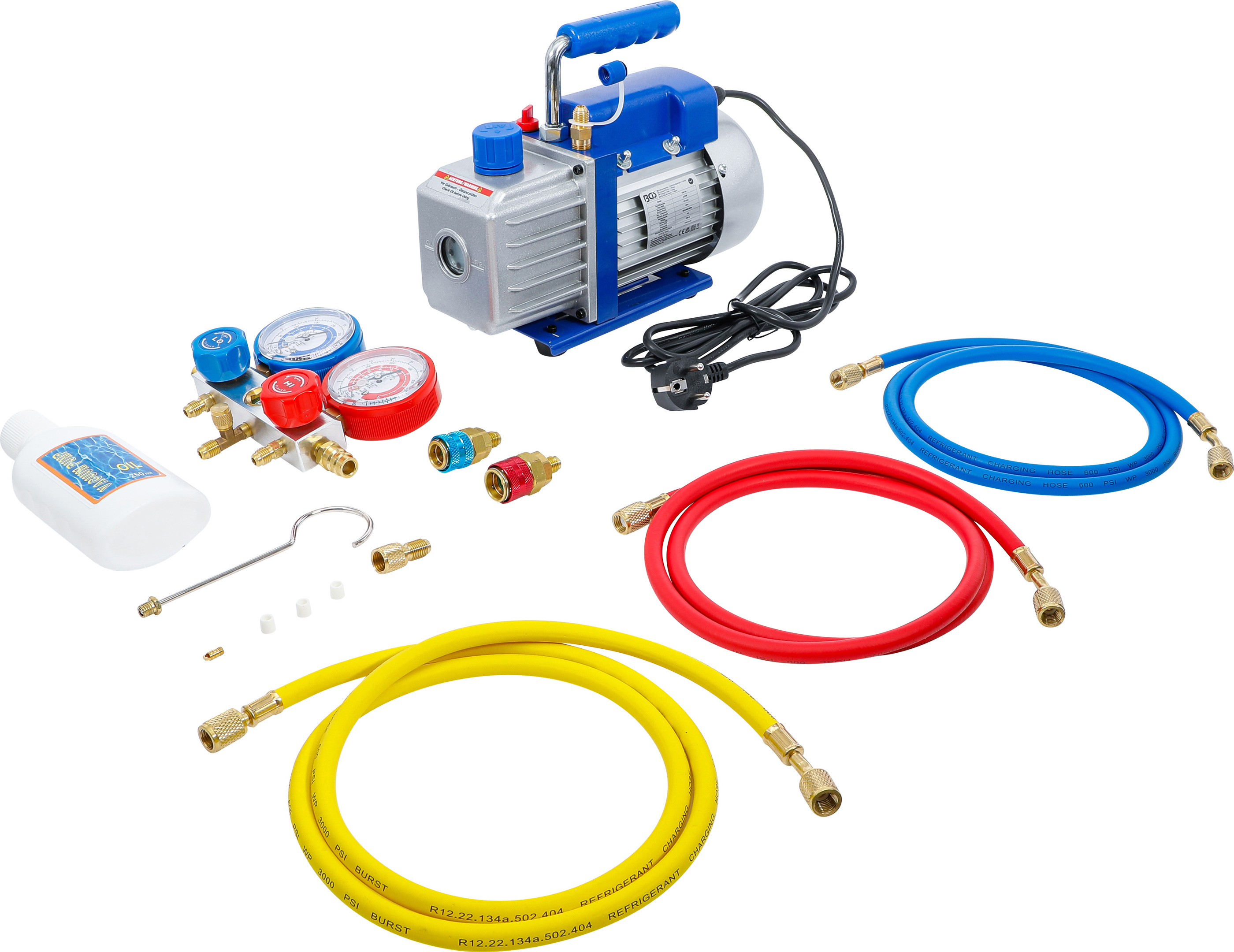 BGS 74263 Vakuumpumpe / Unterdruckpumpe | 1-stufig