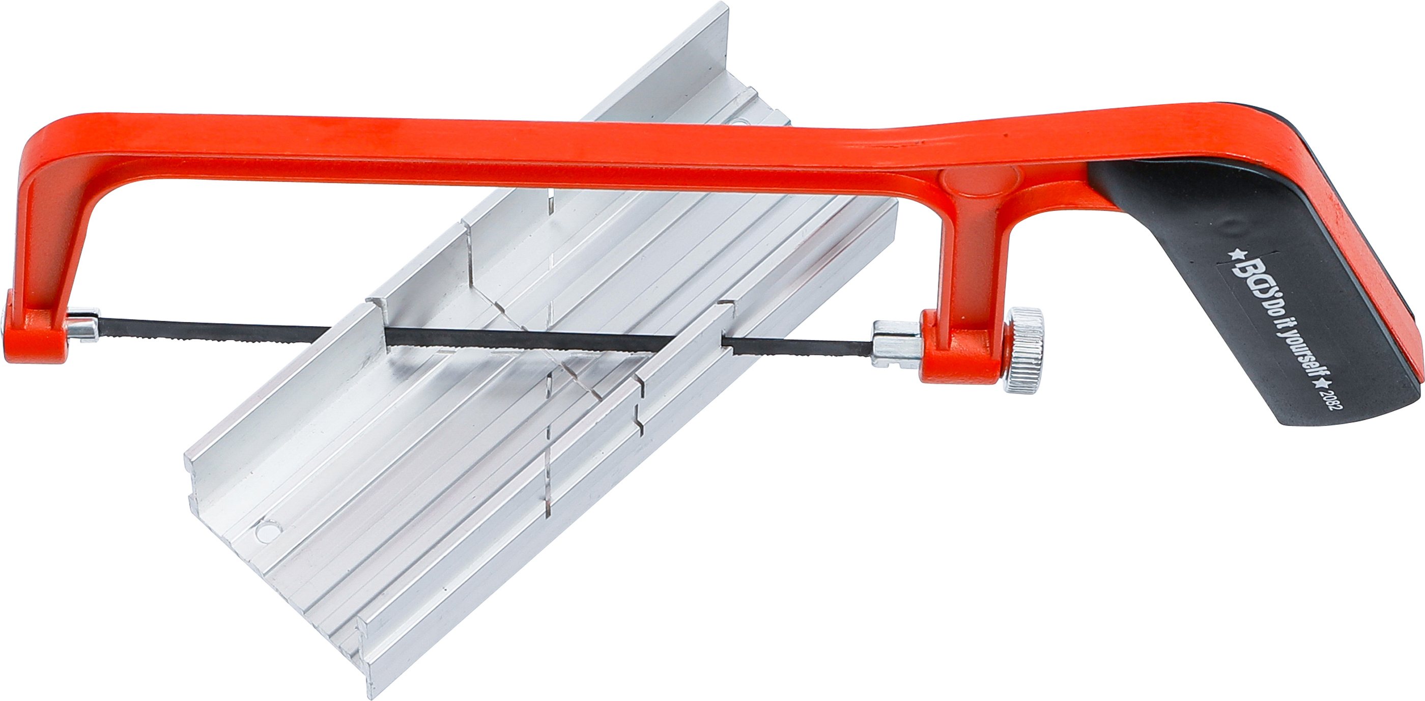 BGS 2082 Aluminium-Sägebogen | inkl. Schneidlade und Sägeblatt | 150 mm