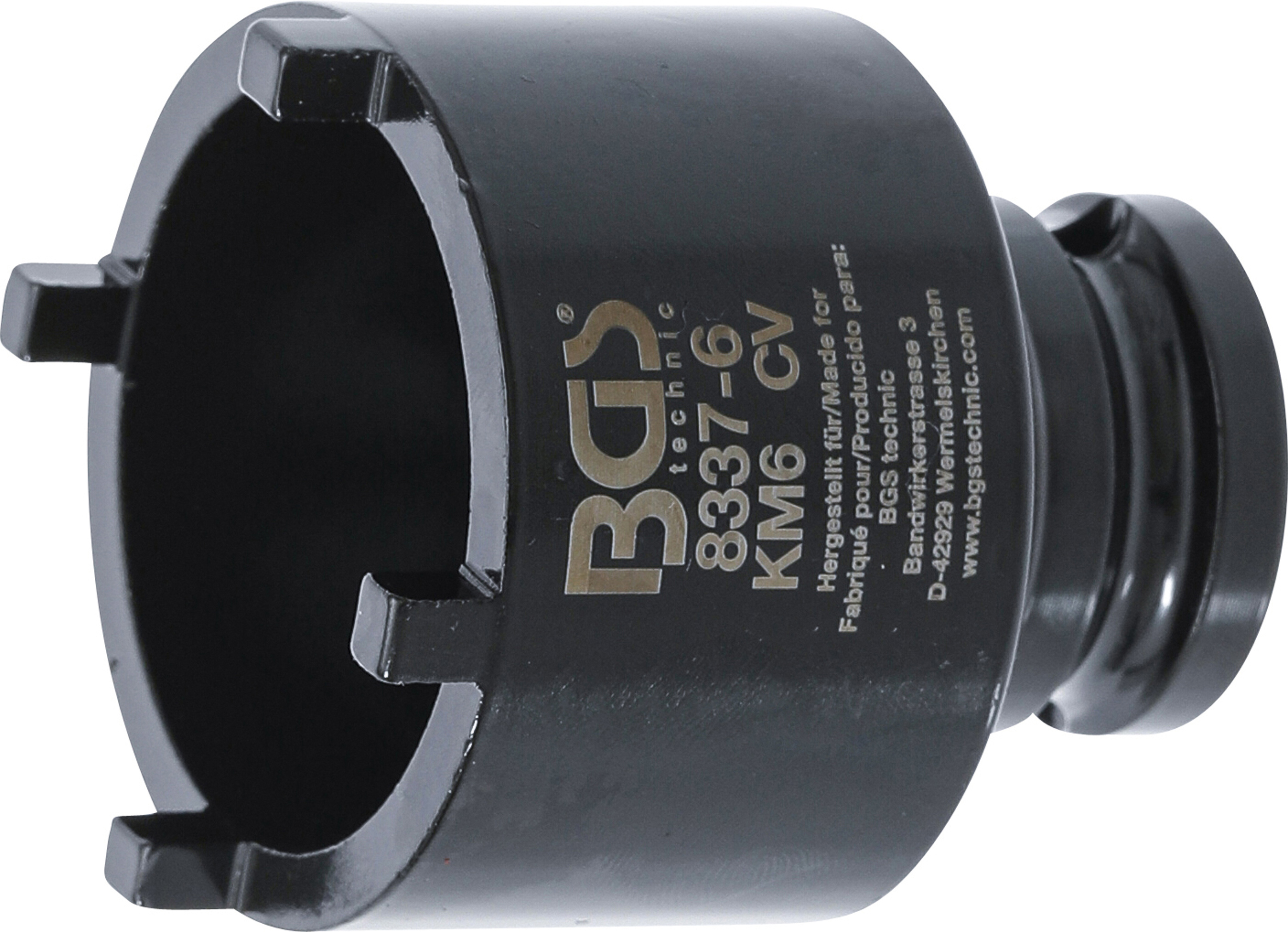 BGS 8337-6 Nutmutternschlüssel | Zapfen außen liegend | KM6 BGS 8337-6 Nutmutternschlüssel | Zapfen außen liegend | KM6