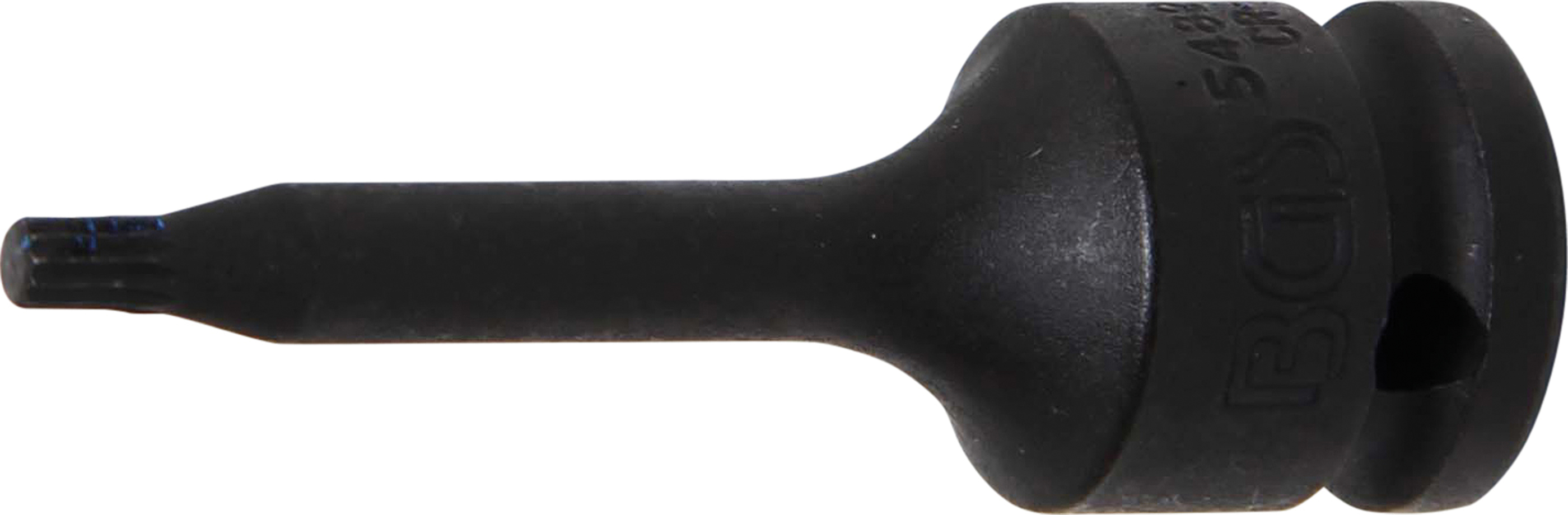 BGS 5482-M5 Kraft-Bit-Einsatz | Länge 75 mm | Antrieb Innenvierkant 12,5 mm (1/2") | Innenvielzahn (für XZN) M5