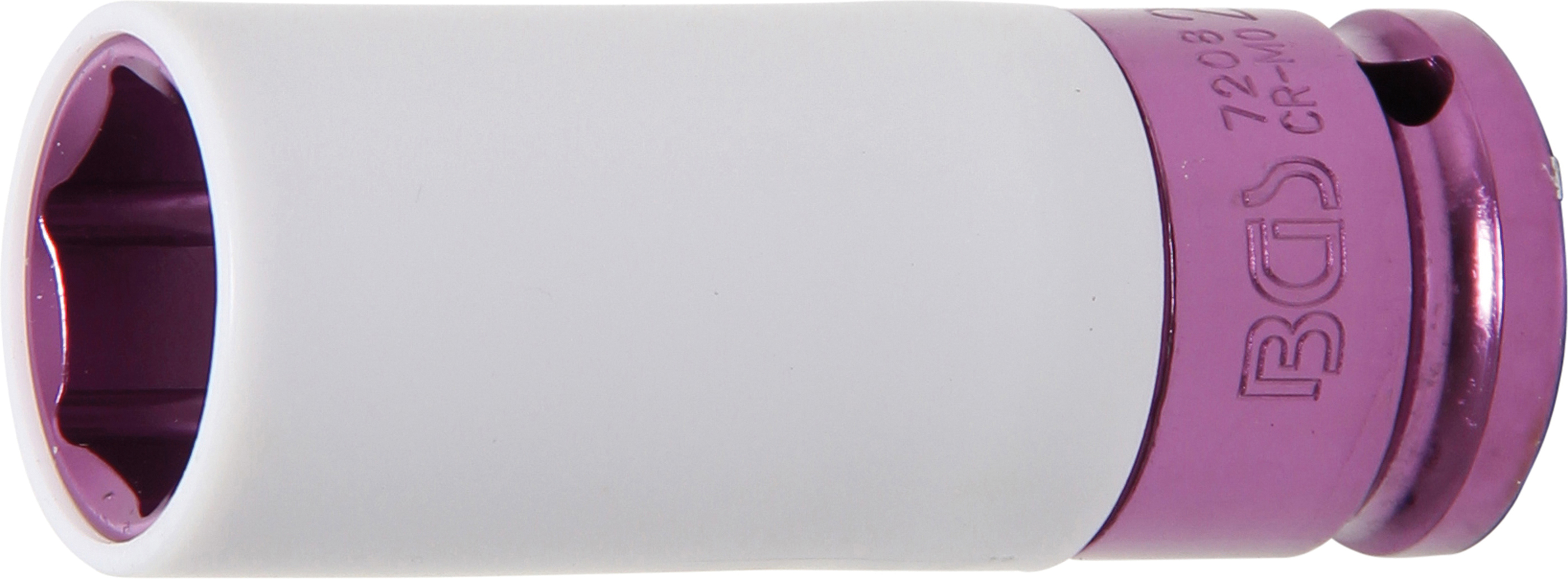 BGS 7208 Kraft-Schoneinsatz | Antrieb Innenvierkant 12,5 mm (1/2") | SW 22 mm