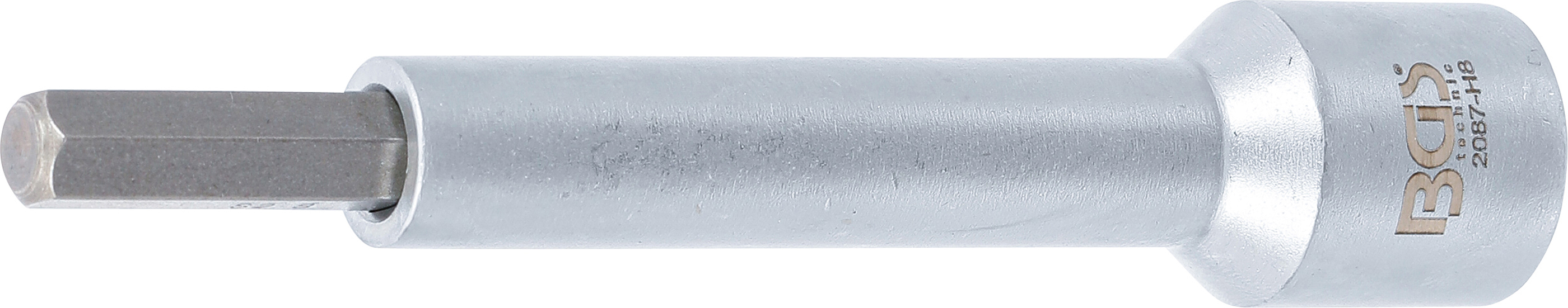 BGS 2087-H8 Bit-Einsatz | Antrieb Innenvierkant 12,5 mm (1/2") | Innensechskant 8 mm