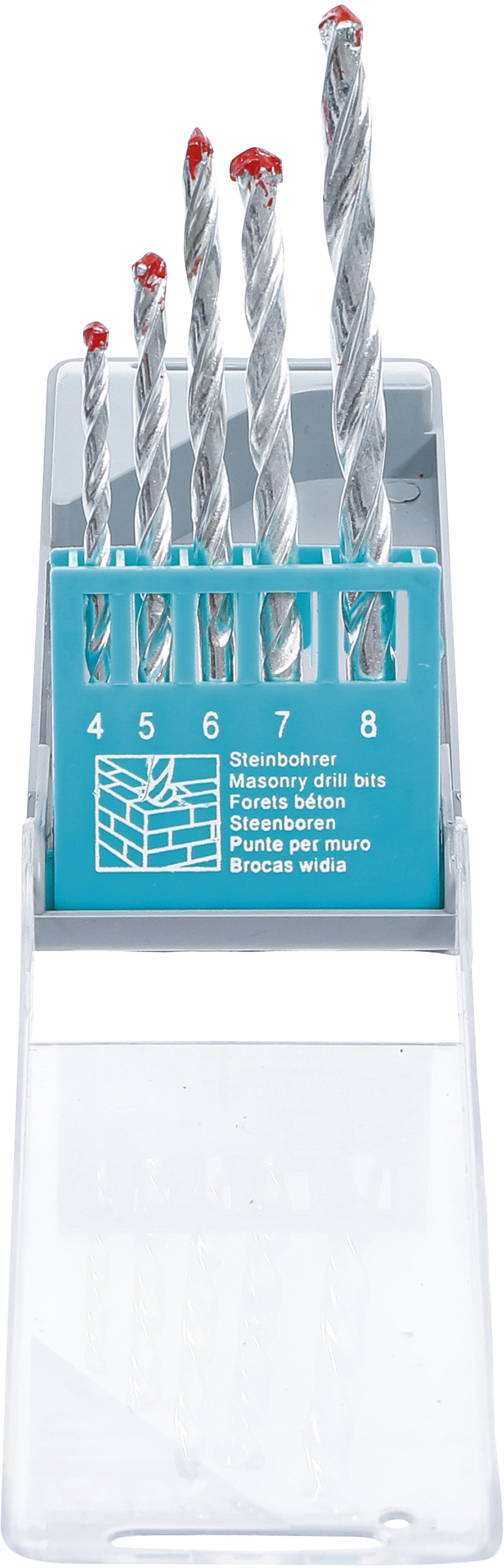 BGS 50805 Steinbohrer-Satz | 4 - 8 mm | 5-tlg.