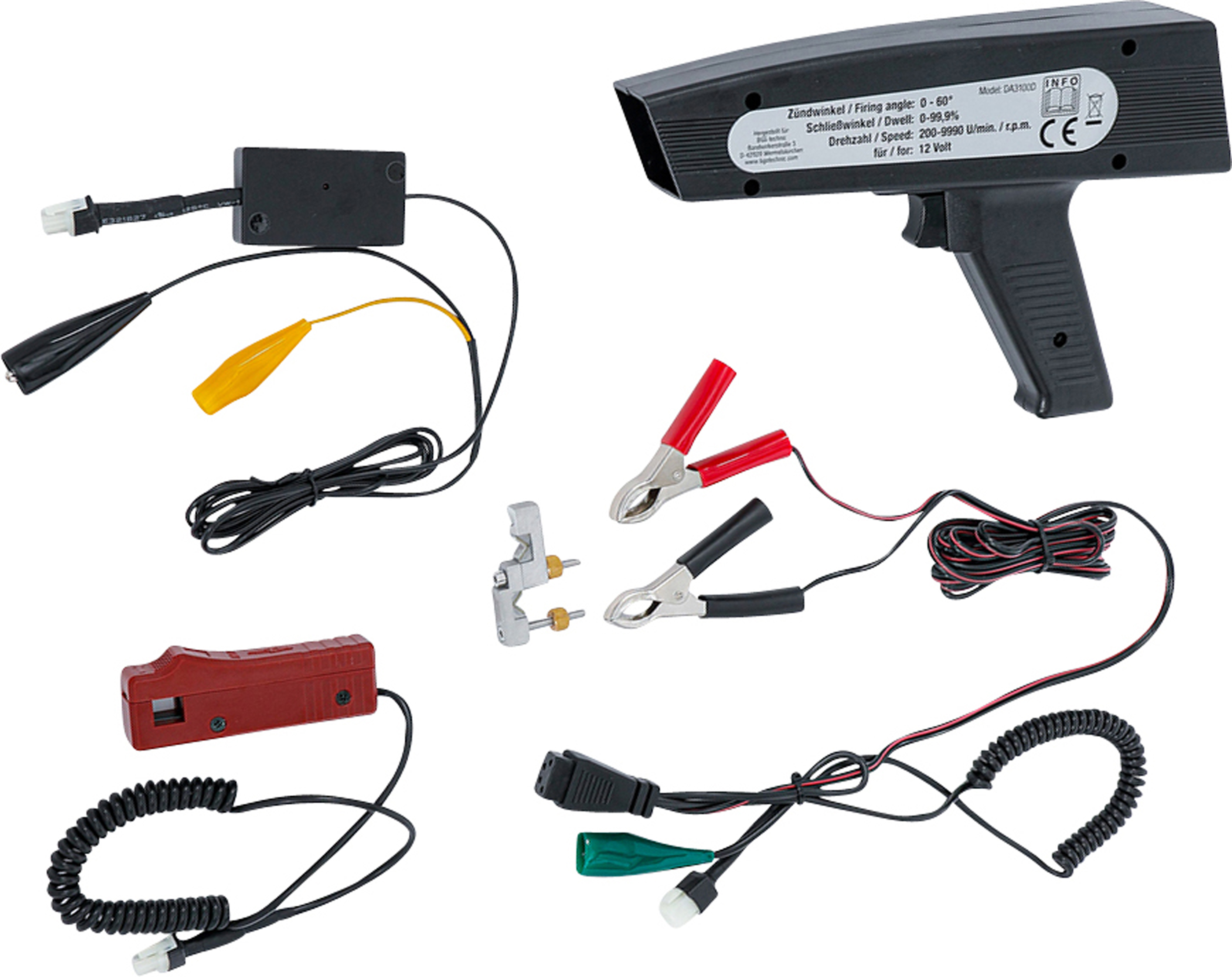BGS 40107 Digitale Zündlicht-Pistole | für Benzin und Dieselmotoren BGS 40107 Digitale Zündlicht-Pistole | für Benzin und Dieselmotoren