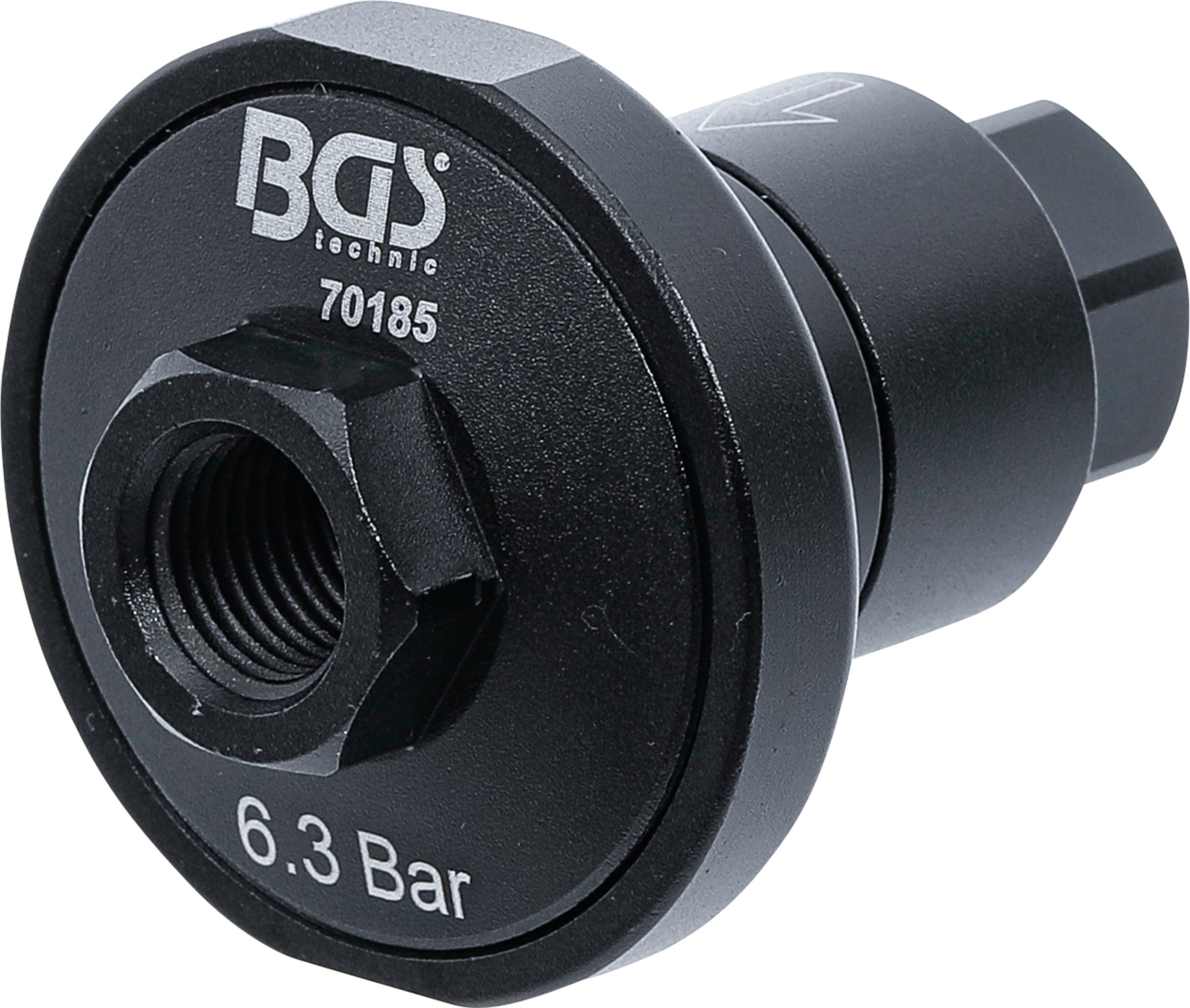 BGS 70185 Druckluft-Minderer | max. 10 auf 6,3 bar