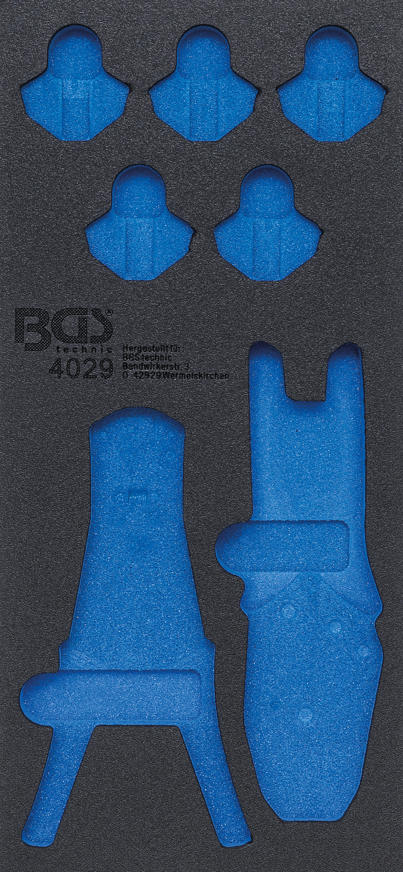 BGS 4029-1 Werkstattwageneinlage 1/3 | leer | für Art. 4029