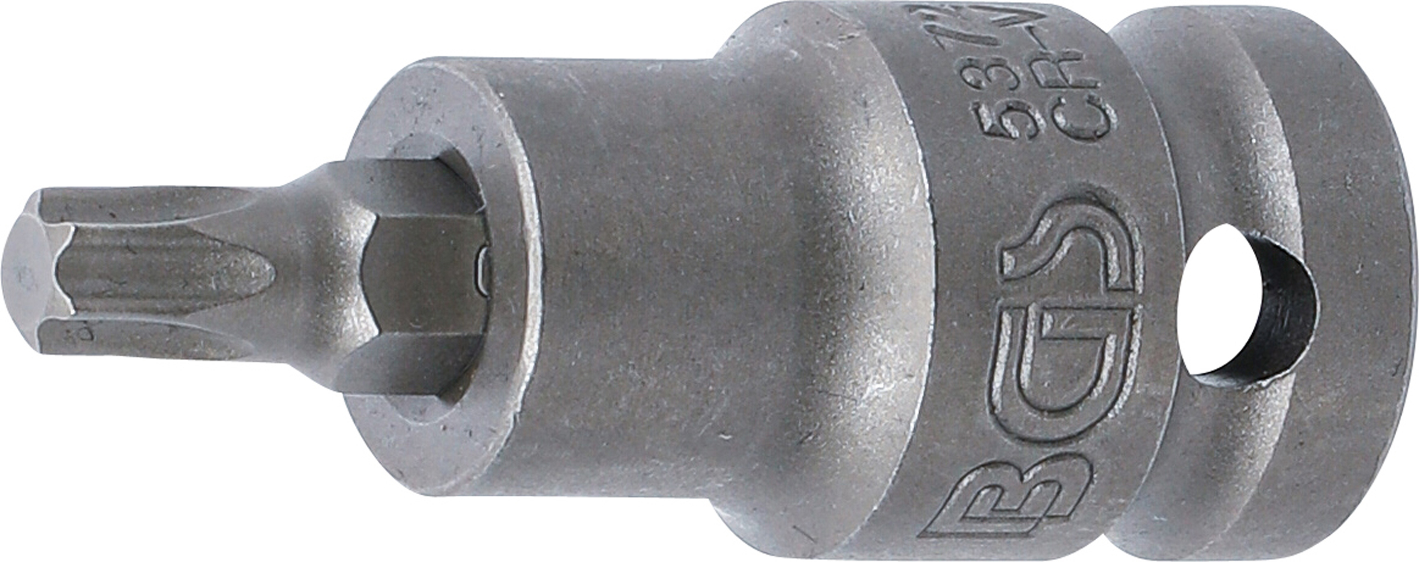 BGS 5372 Kraft-Bit-Einsatz | Länge 55 mm | Antrieb Innenvierkant 12,5 mm (1/2") | T-Profil (für Torx) T40