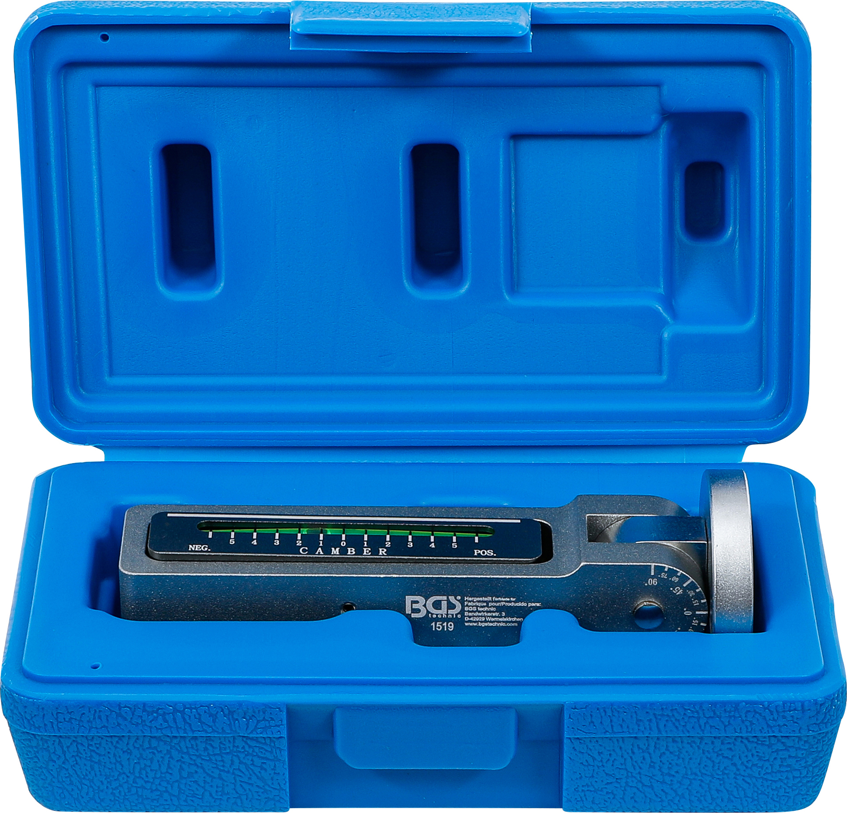 BGS 1519 Magnetisches Radsturz-Einstellwerkzeug | mit doppelter Verstellmöglichkeit BGS 1519 Magnetisches Radsturz-Einstellwerkzeug | mit doppelter Verstellmöglichkeit