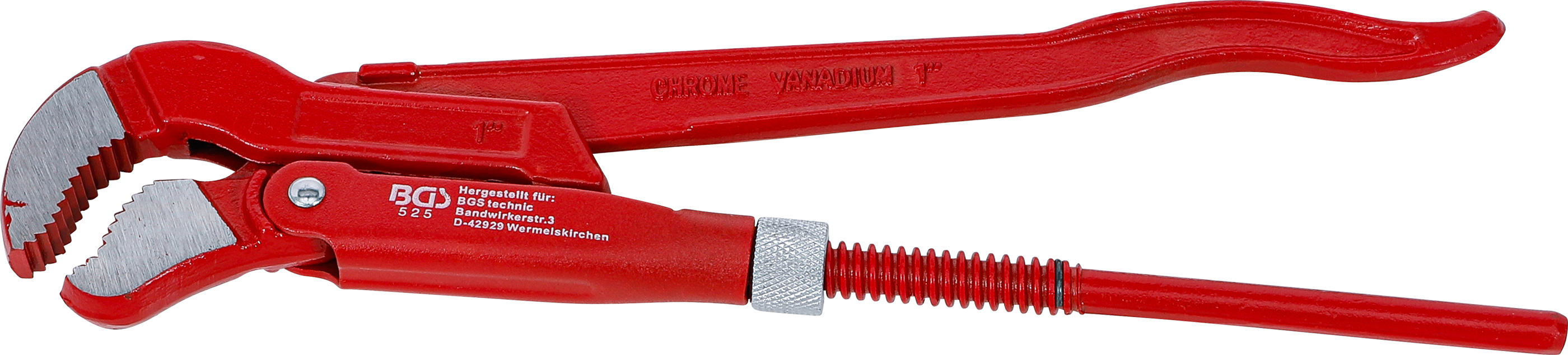 BGS 525 Eckrohrzange | 1" | 3-Punkt-Haftung BGS 525 Eckrohrzange | 1" | 3-Punkt-Haftung