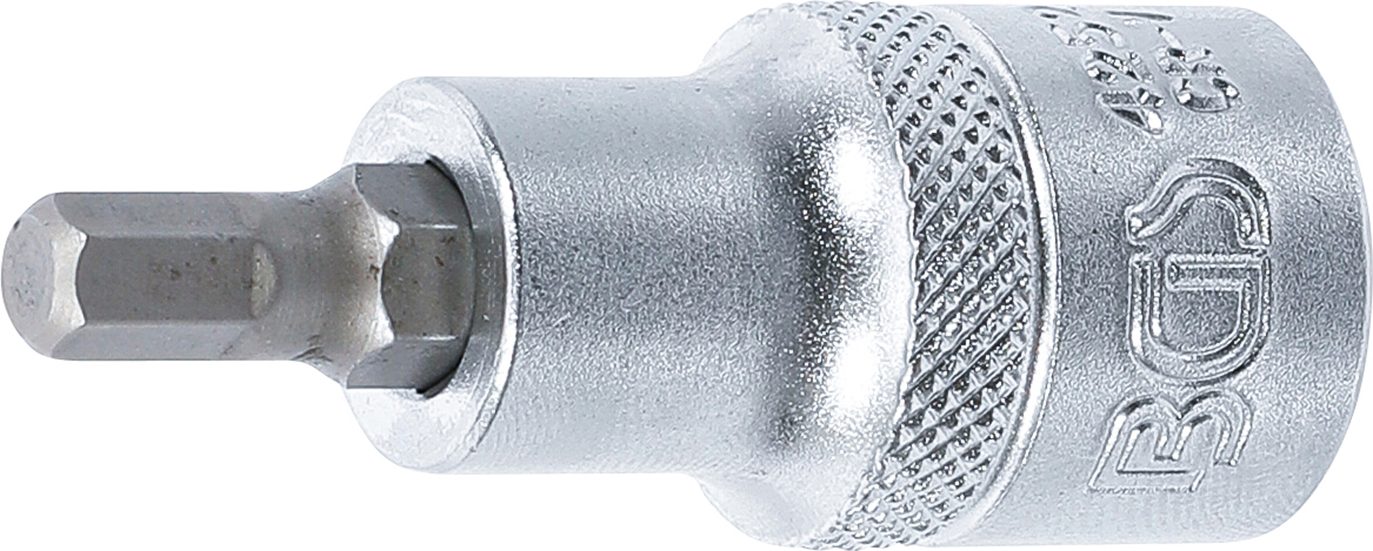 BGS 4252 Bit-Einsatz | Antrieb Innenvierkant 12,5 mm (1/2") | Innensechskant 6 mm