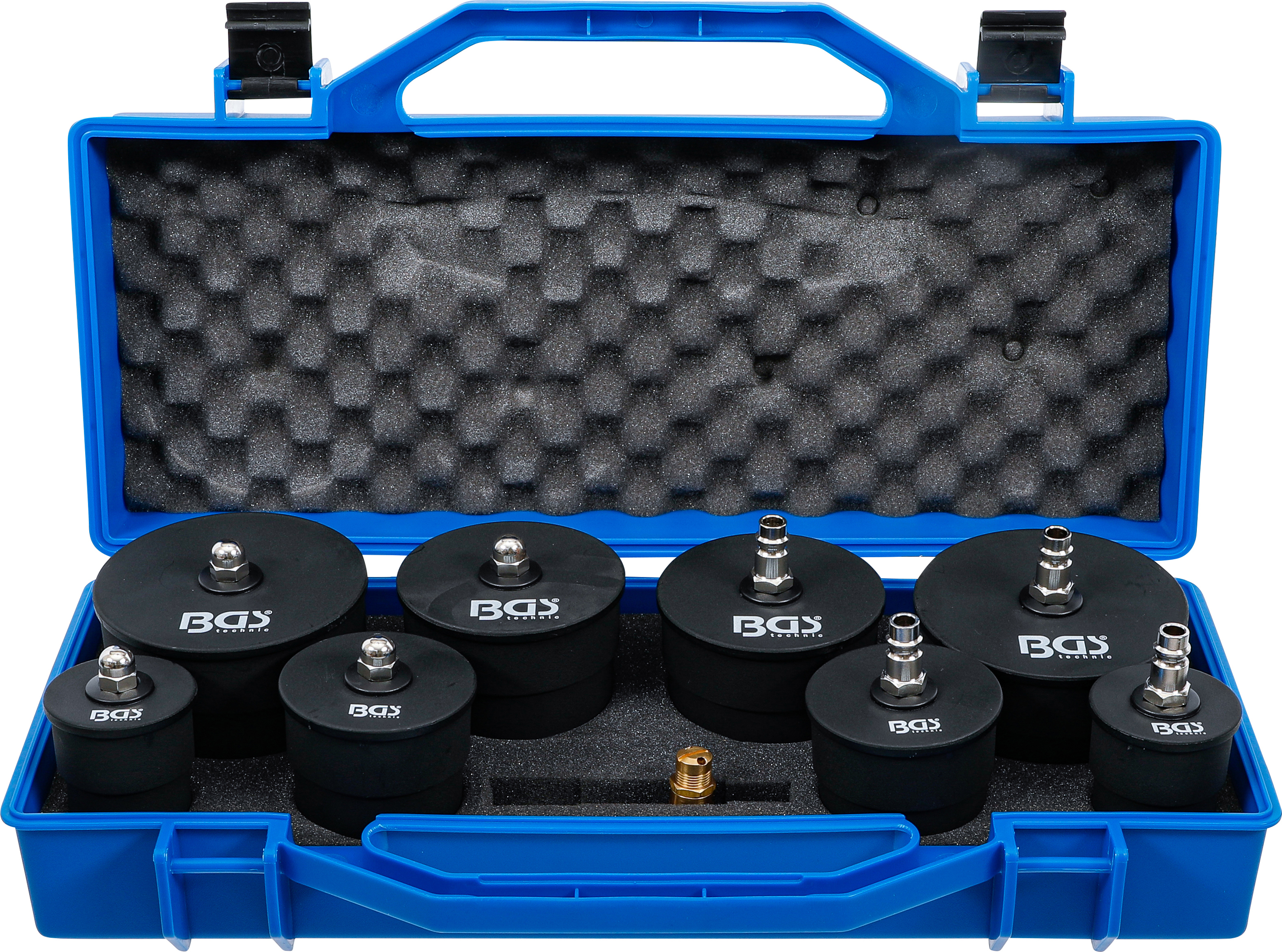 BGS 8563 Turbolader-Ladeluft-System-Prüfkoffer-Satz | 9-tlg.