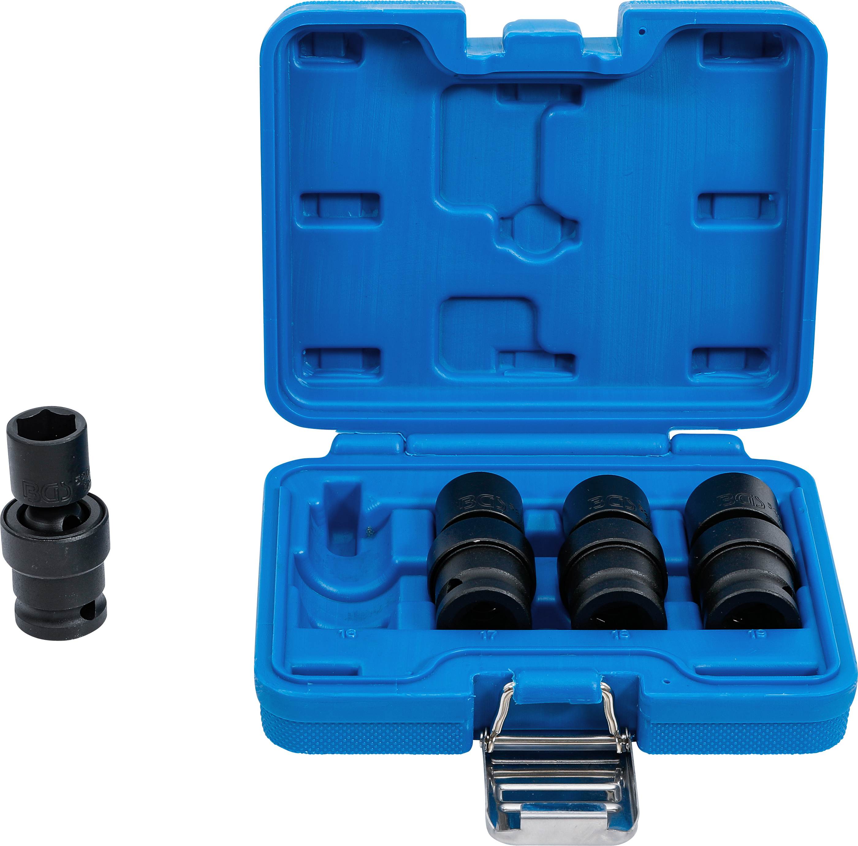 BGS 5200 Kraft-Kugelgelenk-Einsatz-Satz | Antrieb Innenvierkant 12,5 mm (1/2") | 4-tlg.