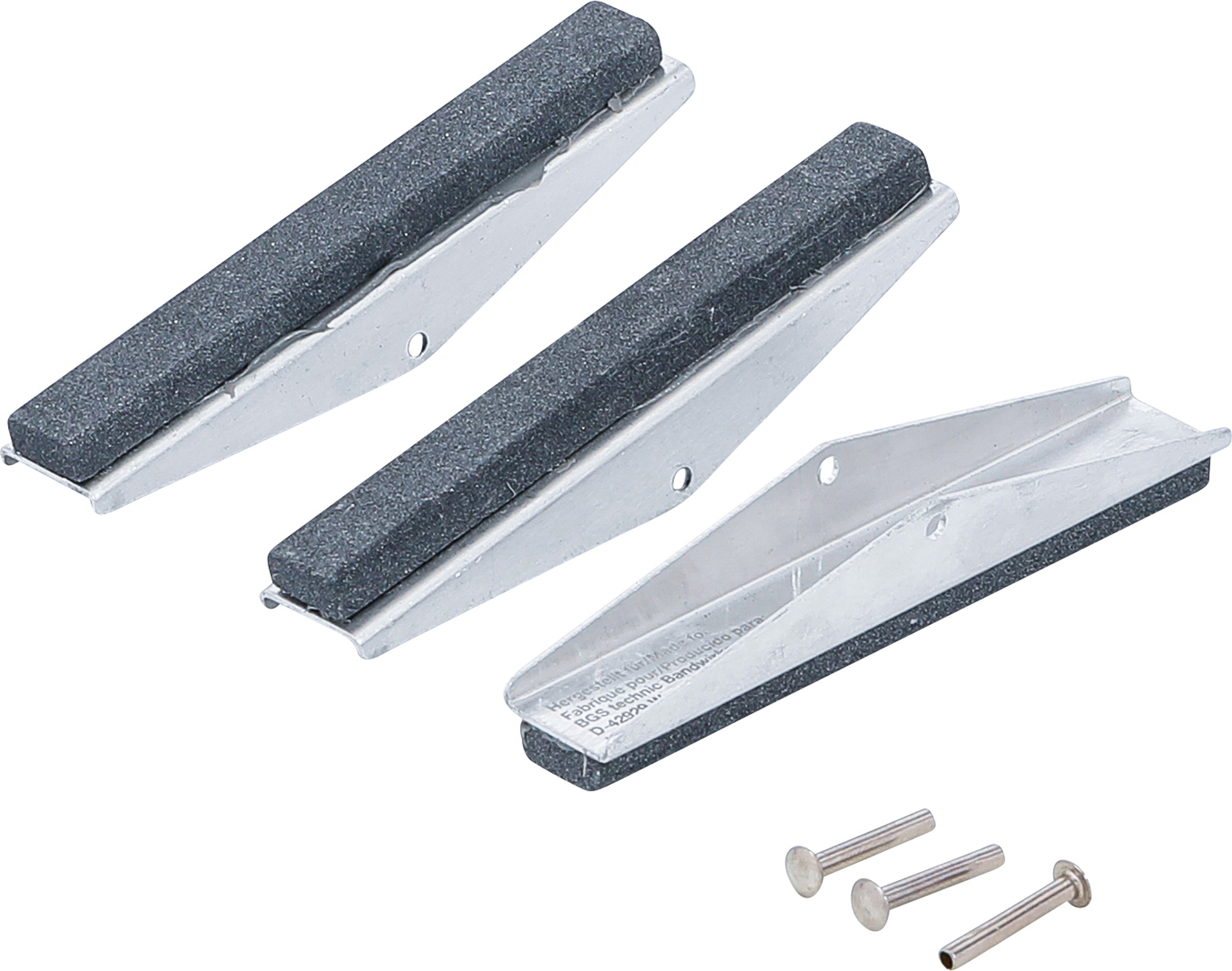 BGS 1147 Ersatzbacken für Honwerkzeug Art. 1157 | Backen 100 mm | K 180 | 3-tlg.