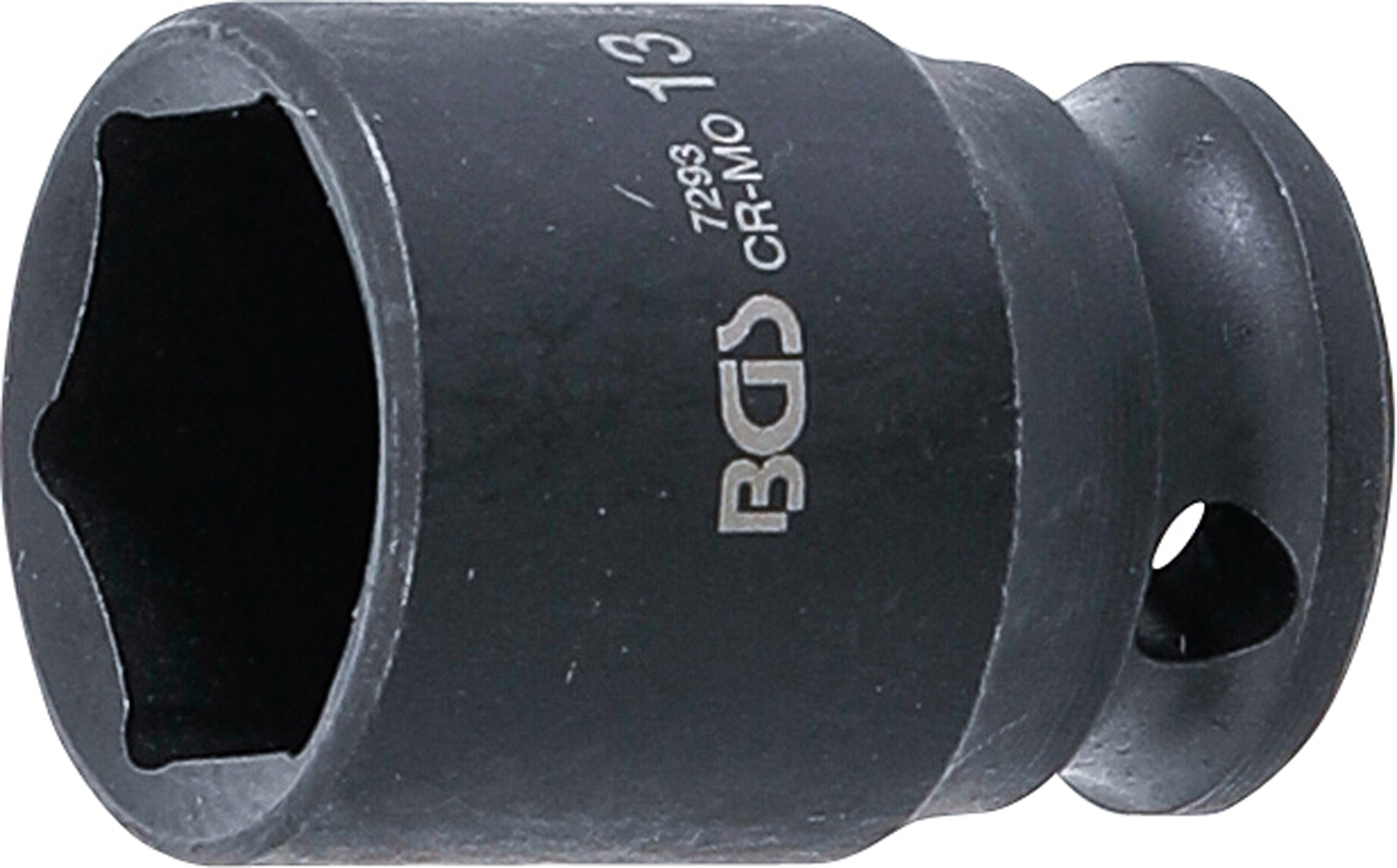 BGS 7293 Kraft-Steckschlüssel-Einsatz Sechskant | Antrieb Innenvierkant 6,3 mm (1/4") | SW 13 mm BGS 7293 Kraft-Steckschlüssel-Einsatz Sechskant | Antrieb Innenvierkant 6,3 mm (1/4") | SW 13 mm