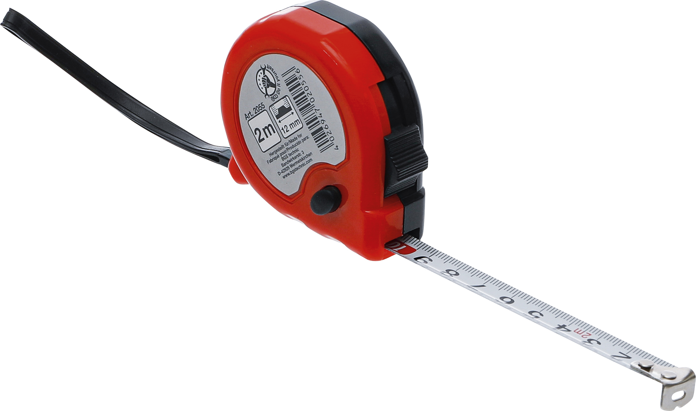 BGS 2055 Rollbandmaß | 12 mm x 2 m BGS 2055 Rollbandmaß | 12 mm x 2 m