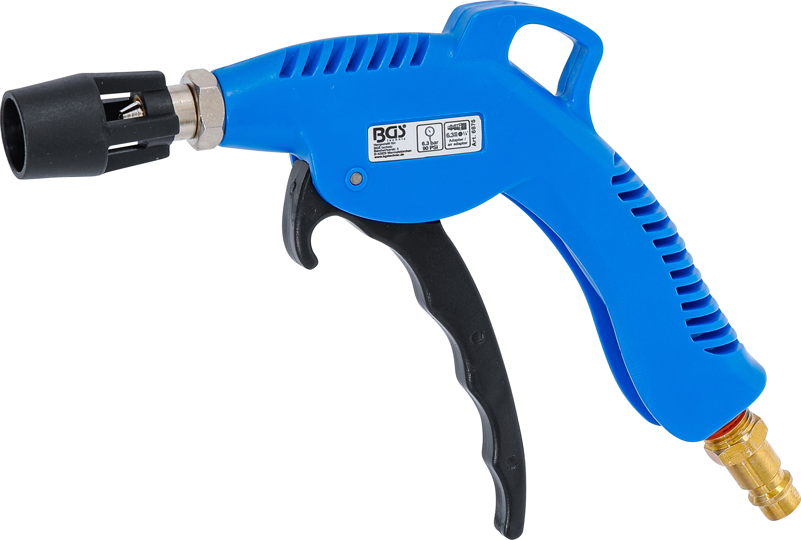 BGS 6875 Druckluft-Ausblaspistole | mit Turbo Venturidüse BGS 6875 Druckluft-Ausblaspistole | mit Turbo Venturidüse