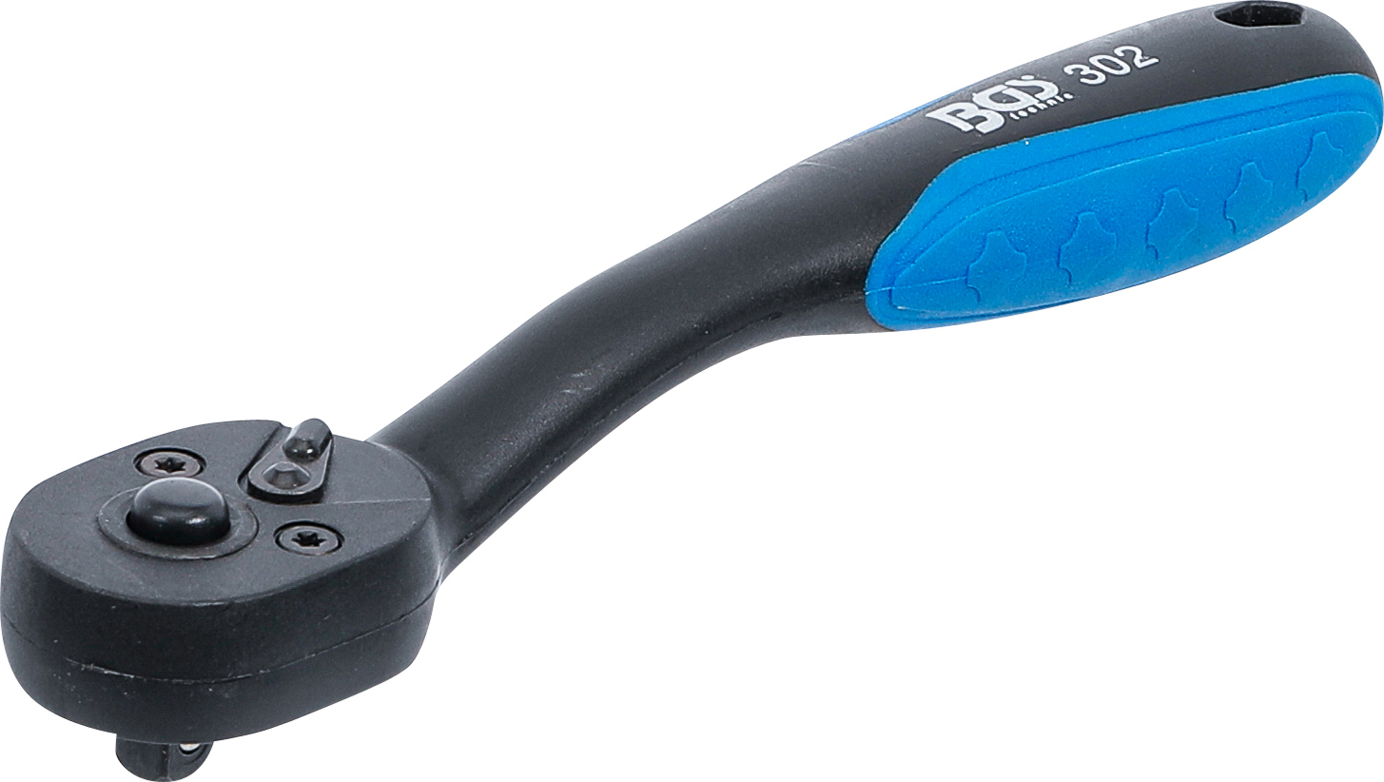 BGS 302 Umschaltknarre, kunststoff-ummantelt | Abtrieb Außenvierkant 6,3 mm (1/4")