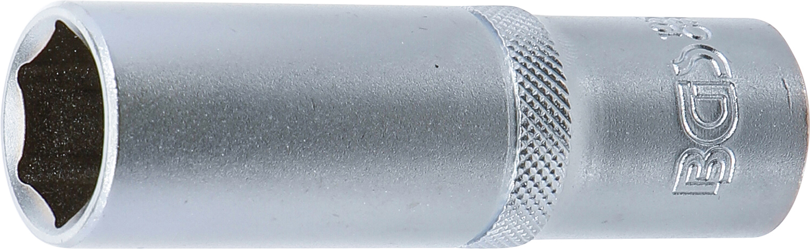 BGS 10557 Steckschlüssel-Einsatz Sechskant, tief | Antrieb Innenvierkant 12,5 mm (1/2") | SW 17 mm