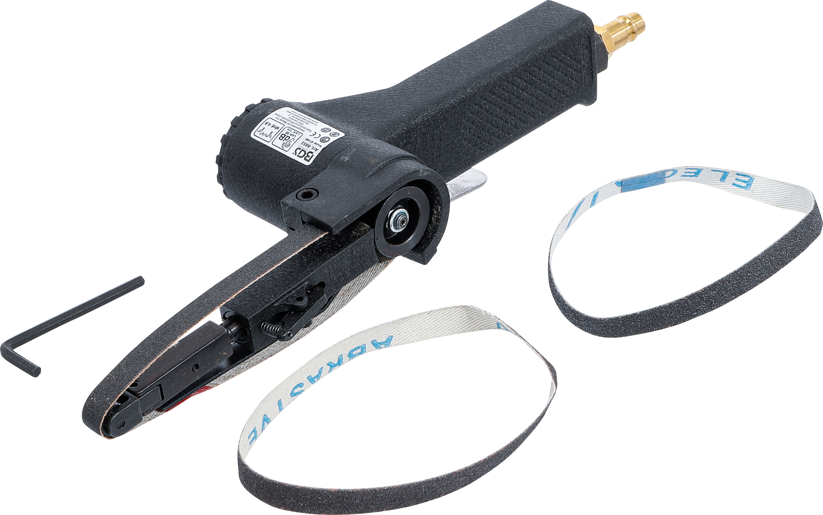 BGS 8853 Druckluft-Bandschleifer für 10 mm Schleifbänder