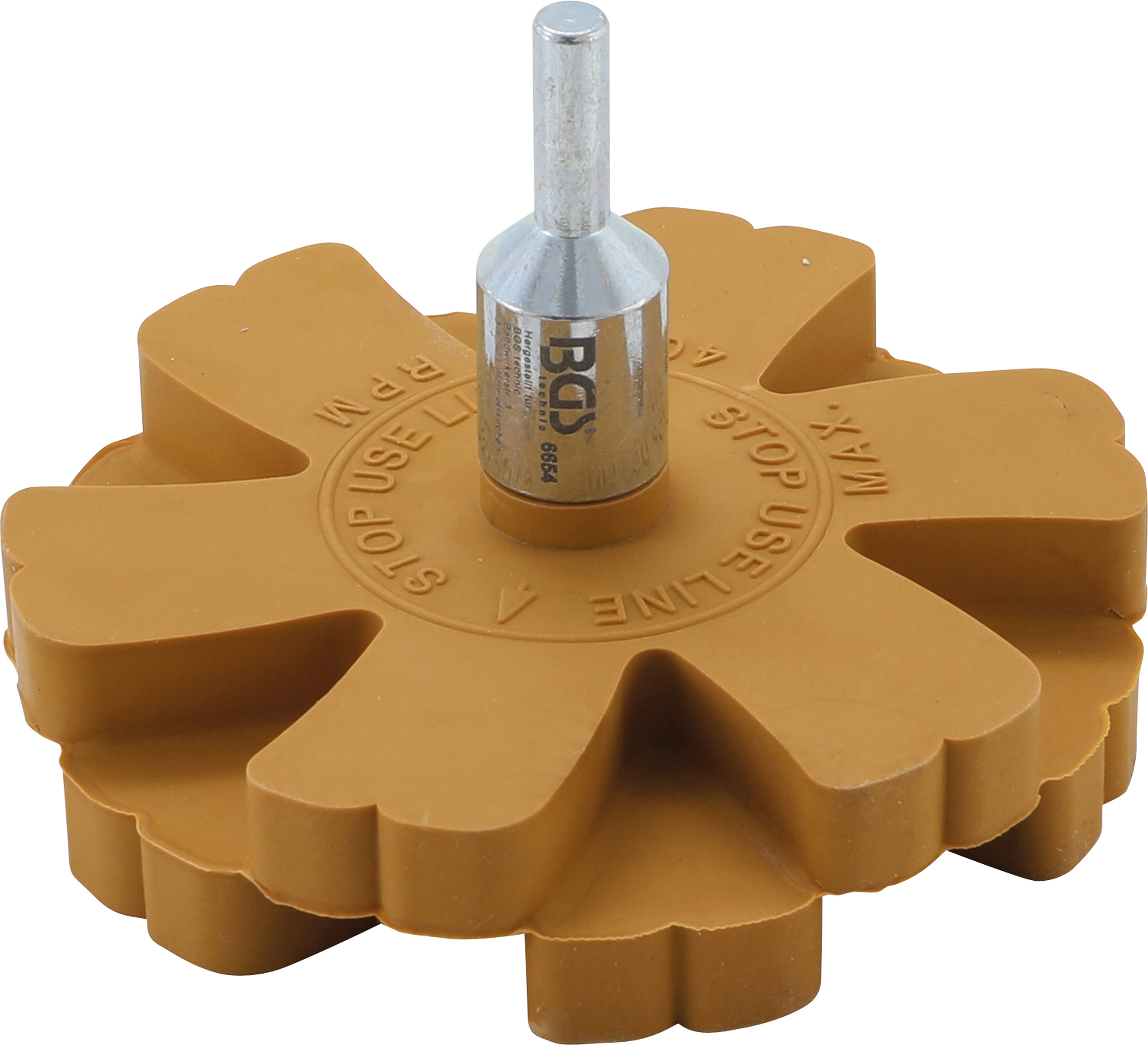 BGS 6654 Folienradierer | WAVE | Ø 88 mm