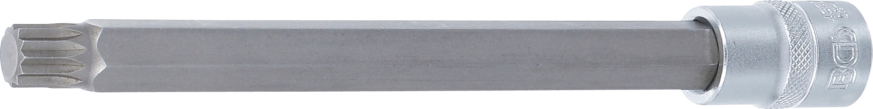 BGS 4337 Bit-Einsatz | Länge 200 mm | Antrieb Innenvierkant 12,5 mm (1/2") | Innenvielzahn (für XZN) M14
