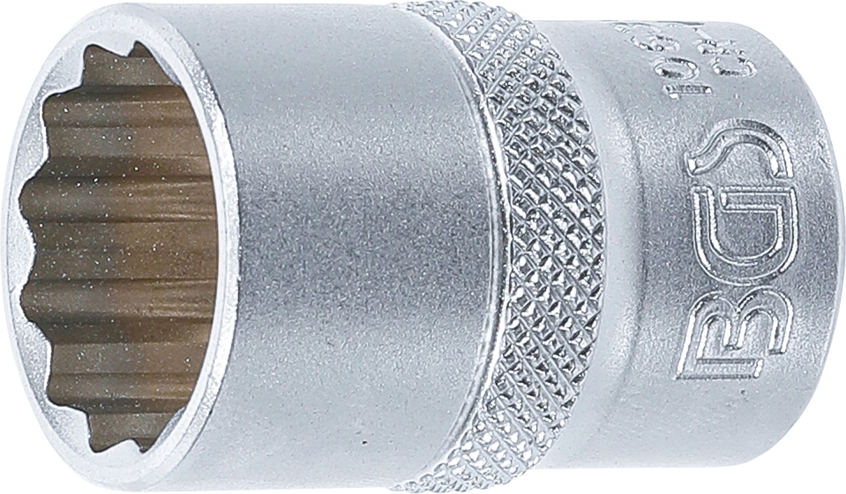 BGS 10639 Steckschlüssel-Einsatz Zwölfkant | Antrieb Innenvierkant 12,5 mm (1/2") | SW 19 mm