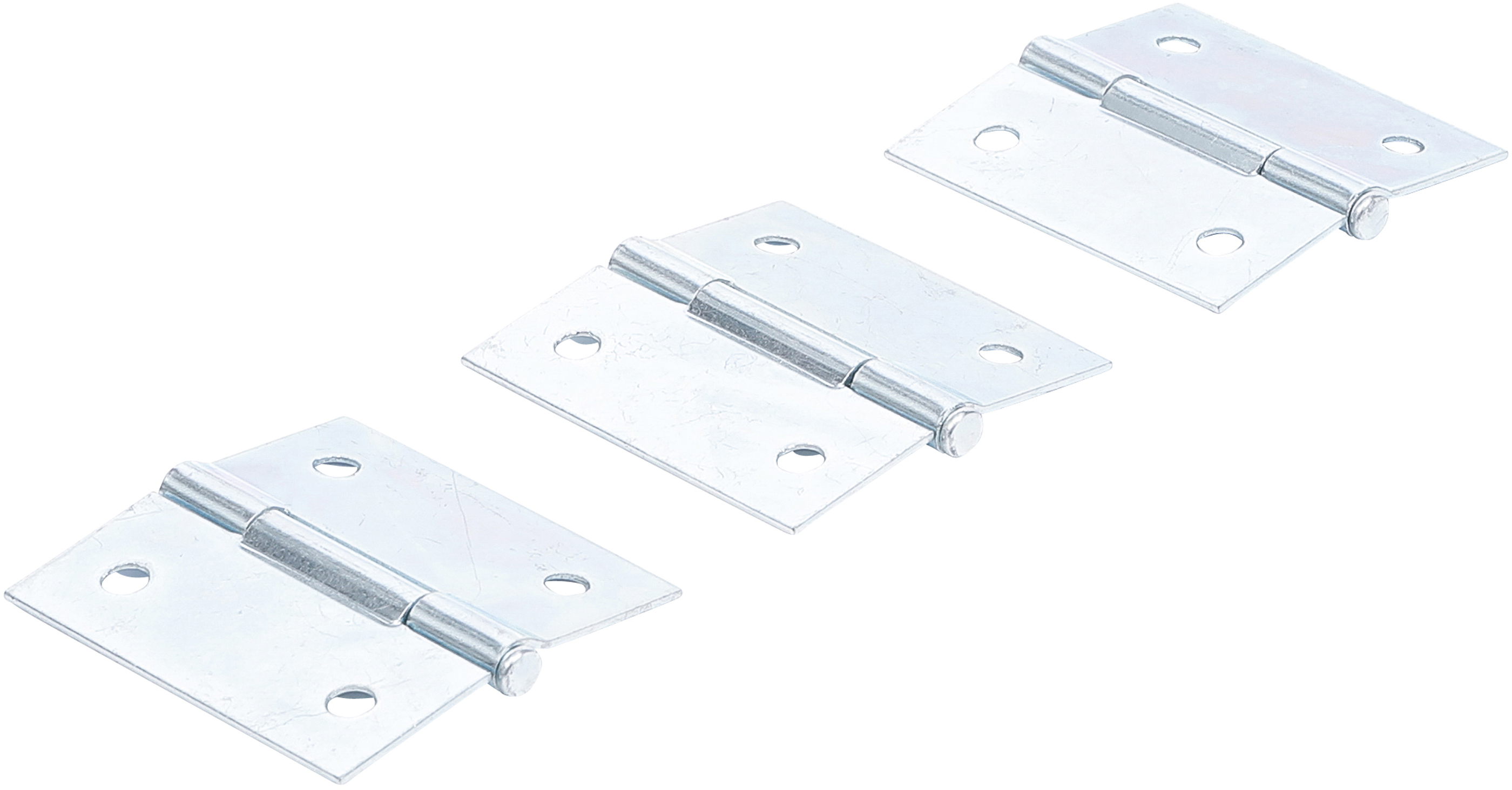 BGS 80915 Scharnier-Satz | 50 x 50 mm | 3-tlg.