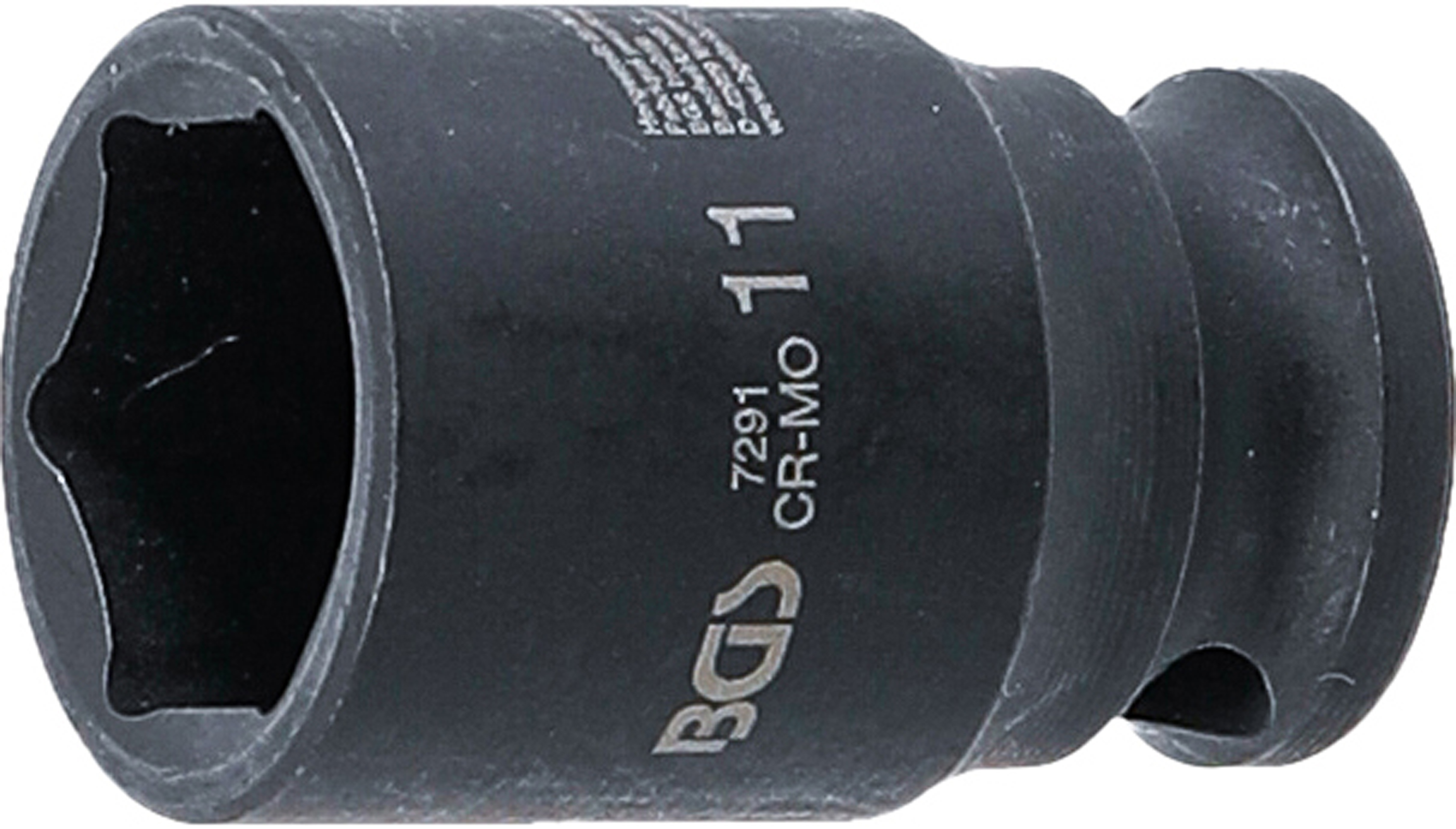 BGS 7291 Kraft-Steckschlüssel-Einsatz Sechskant | Antrieb Innenvierkant 6,3 mm (1/4") | SW 11 mm BGS 7291 Kraft-Steckschlüssel-Einsatz Sechskant | Antrieb Innenvierkant 6,3 mm (1/4") | SW 11 mm