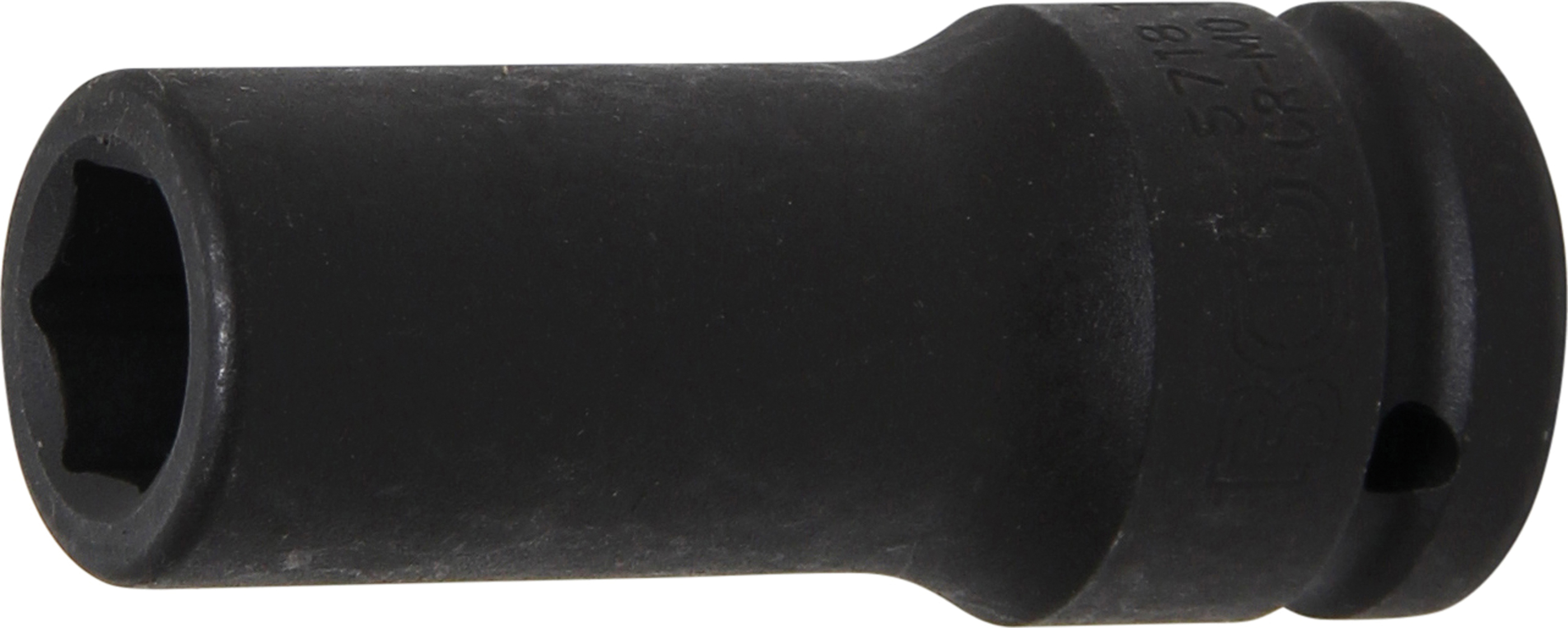 BGS 5718 Kraft-Steckschlüssel-Einsatz Sechskant, tief | Antrieb Innenvierkant 20 mm (3/4") | SW 18 mm