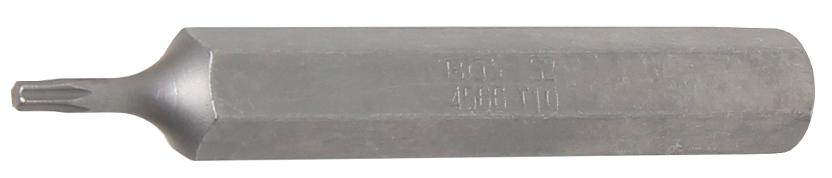 BGS 4566 Bit | Länge 75 mm | Antrieb Außensechskant 10 mm (3/8") | T-Profil (für Torx) T10