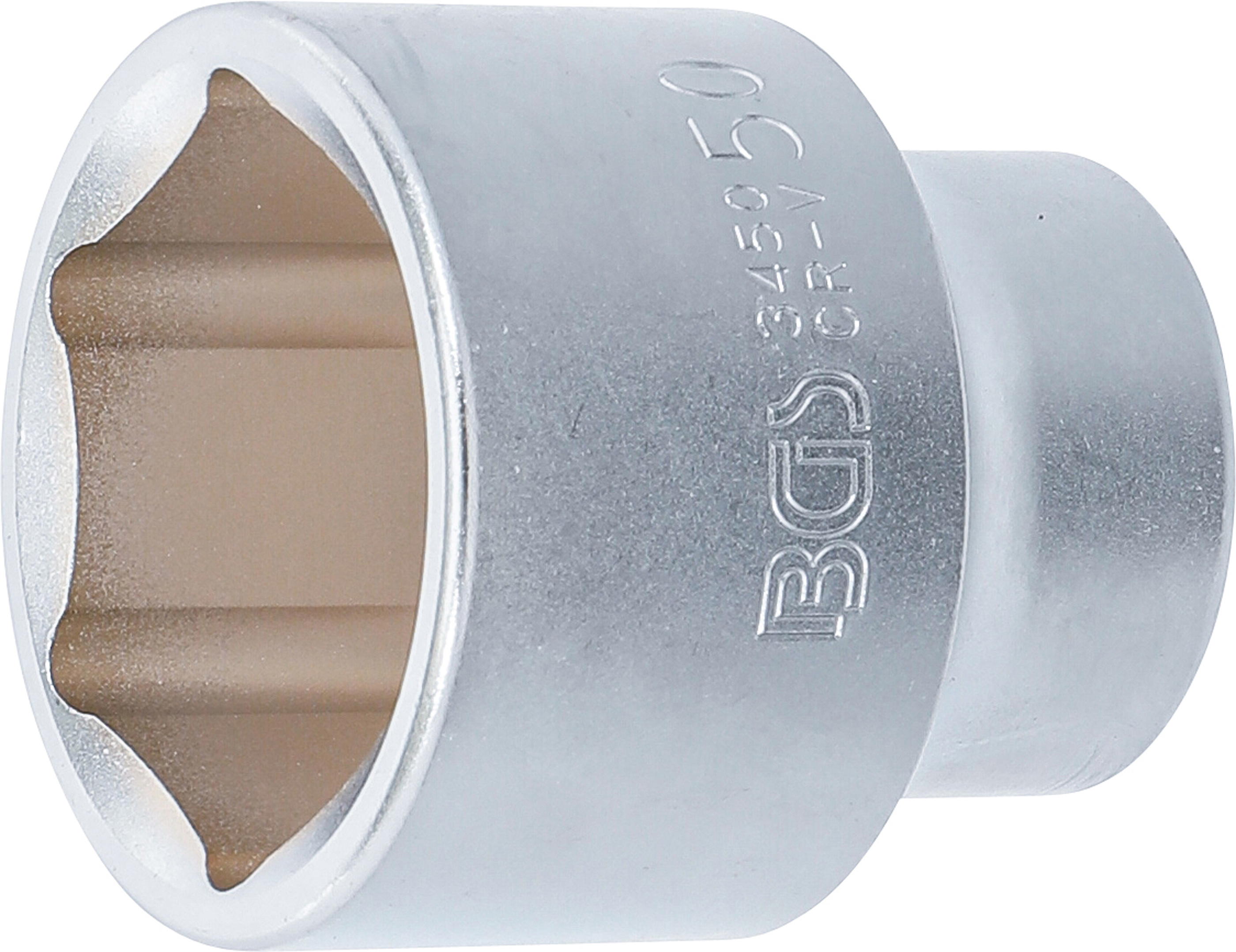 BGS 3450 Steckschlüssel-Einsatz Sechskant | Antrieb Innenvierkant 20 mm (3/4") | SW 50 mm BGS 3450 Steckschlüssel-Einsatz Sechskant | Antrieb Innenvierkant 20 mm (3/4") | SW 50 mm