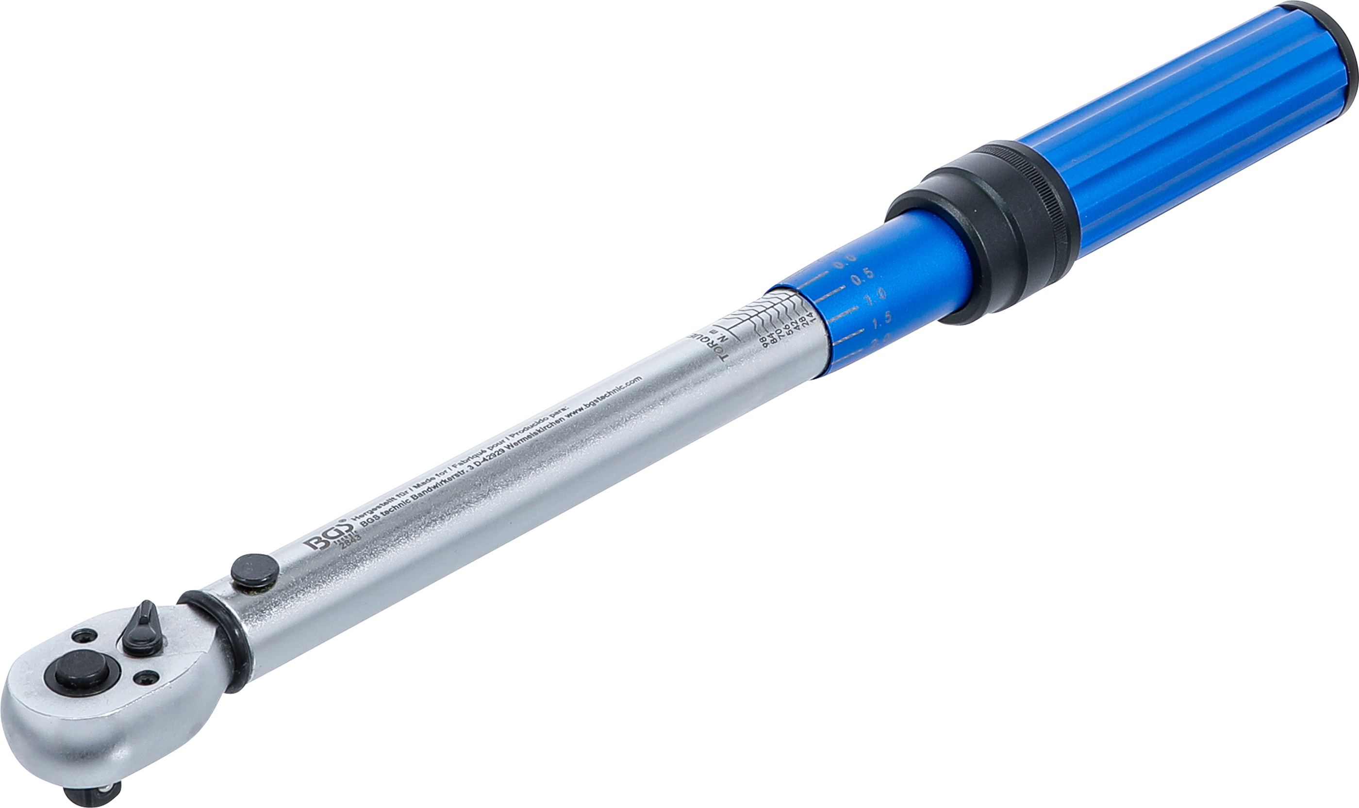 BGS 2843 Drehmomentschlüssel | Abtrieb Außenvierkant 10 mm (3/8") | 7 - 105 Nm