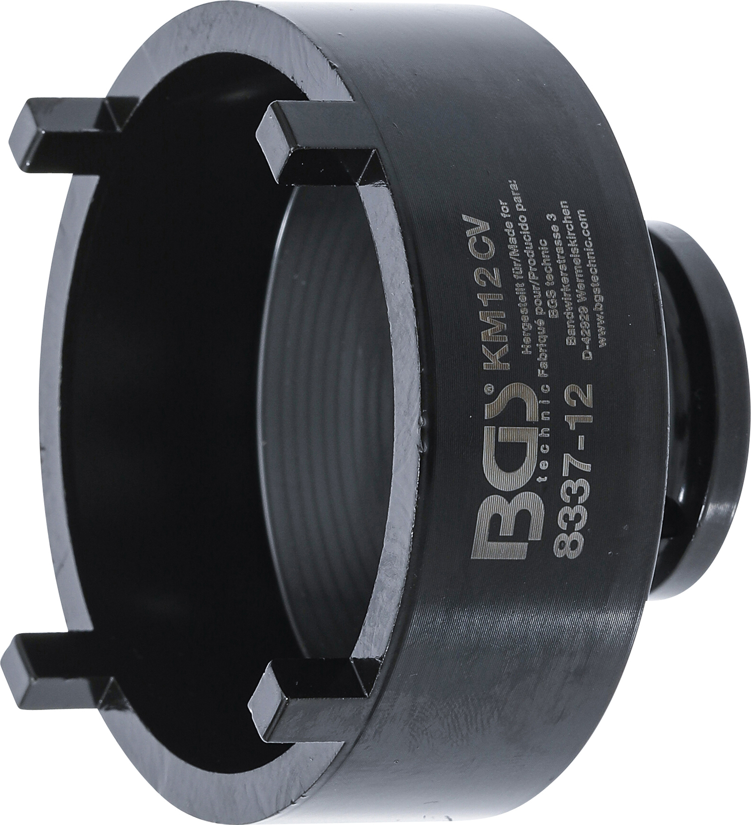 BGS 8337-12 Nutmutternschlüssel | Zapfen außen liegend | KM12 BGS 8337-12 Nutmutternschlüssel | Zapfen außen liegend | KM12