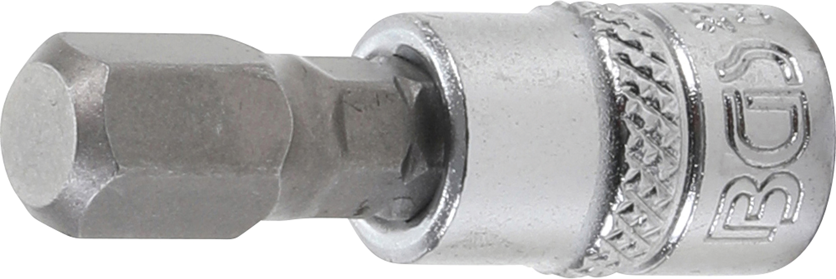 BGS 2502 Bit-Einsatz | Antrieb Innenvierkant 6,3 mm (1/4") | Innensechskant 8 mm