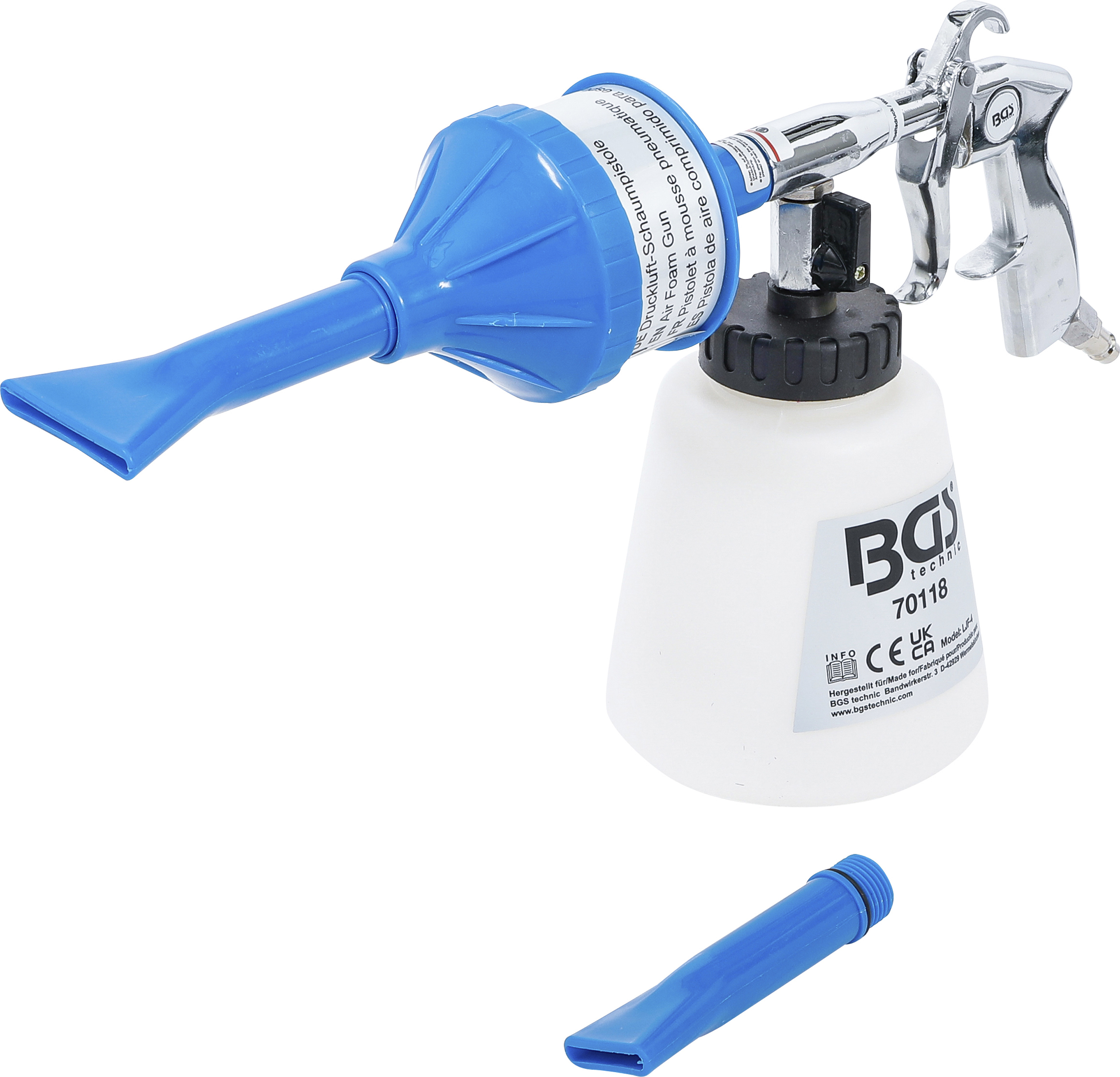BGS 70118 Druckluft-Schaumpistole