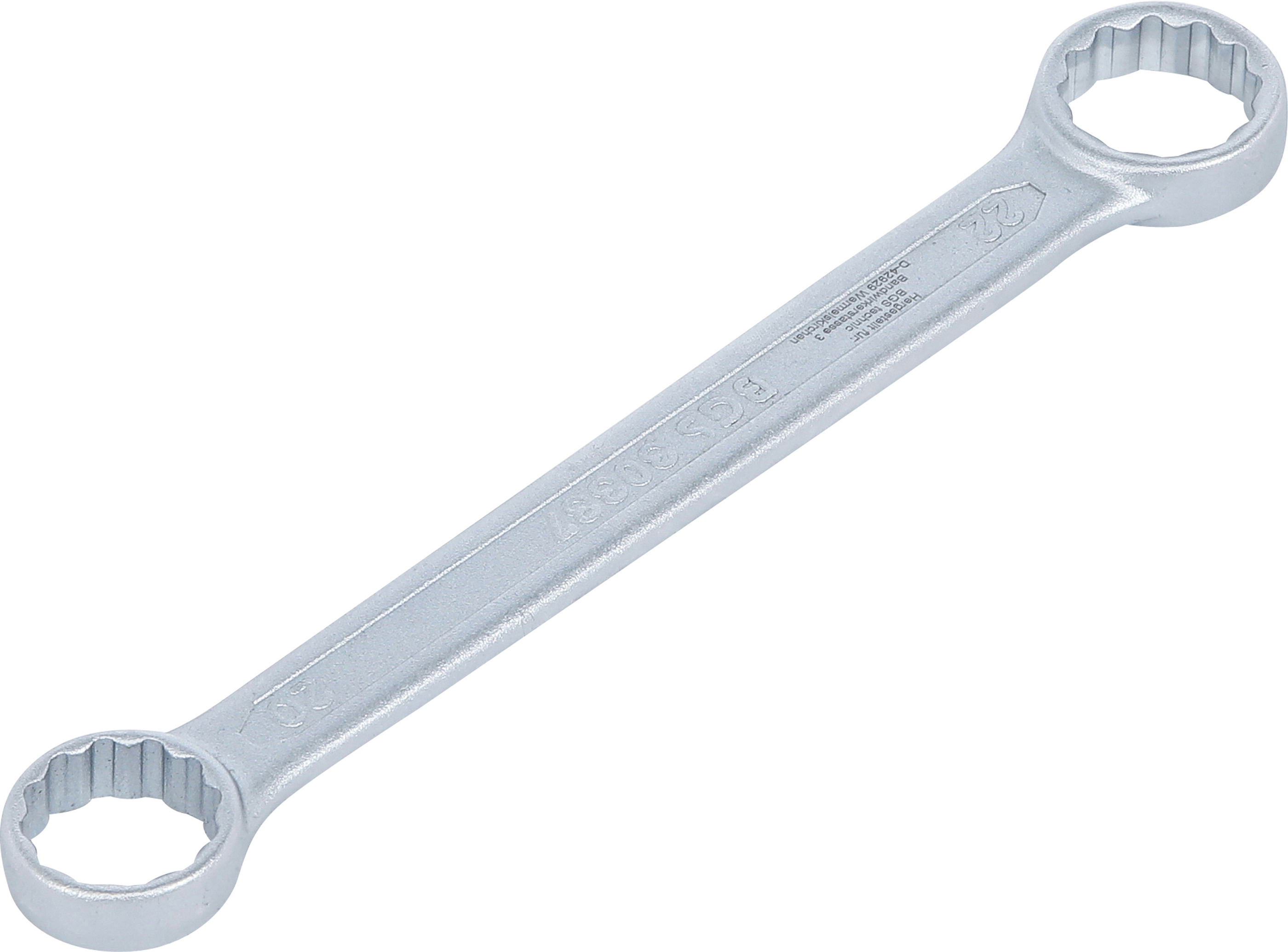 BGS 30337 Doppel-Ringschlüssel | extra flach | SW 20 x 22 mm