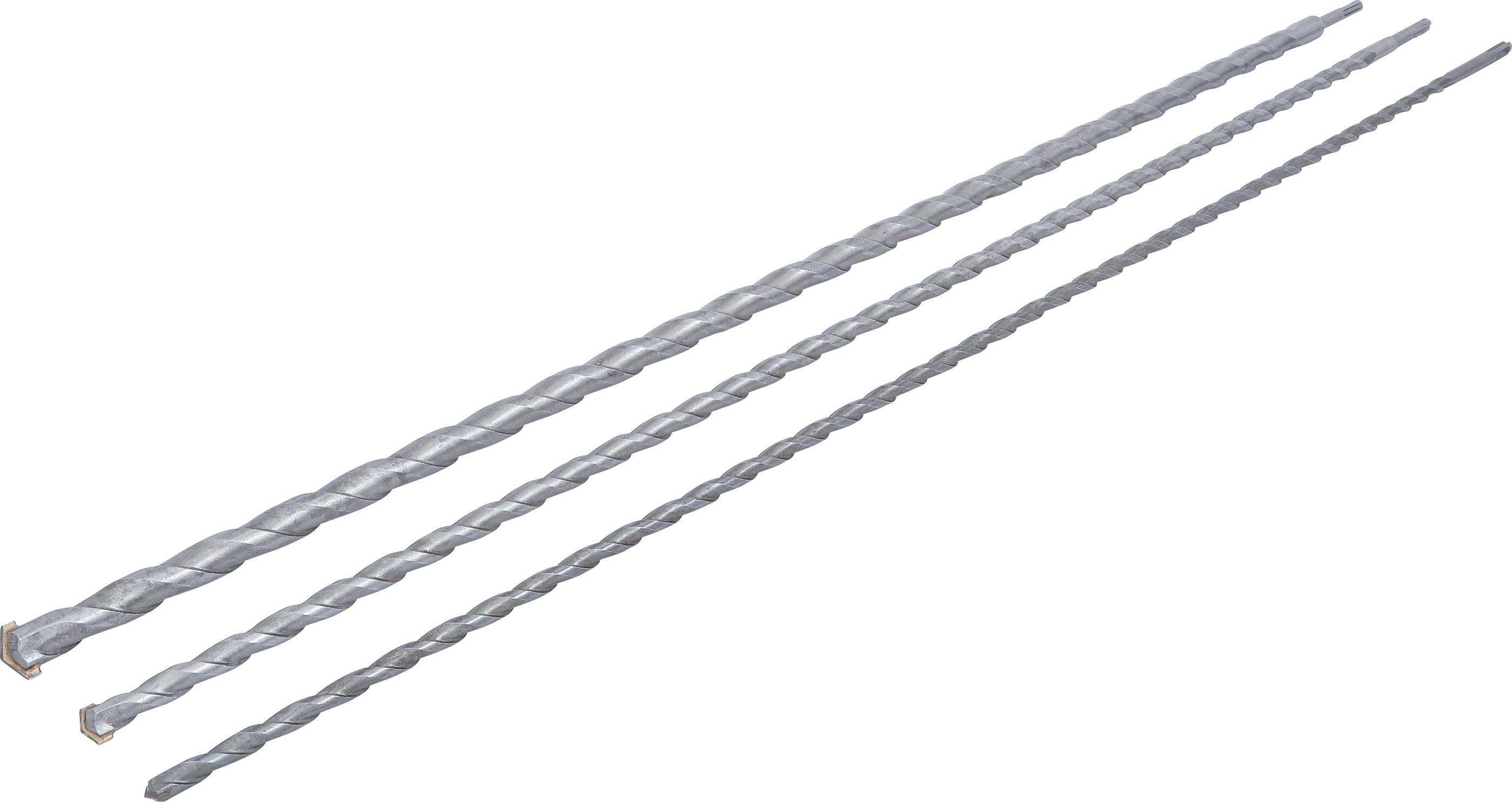 BGS 2012 Mauer-Durchbruch-Bohrer-Satz | SDS-Schaft | 12 / 16 / 24 mm | 3-tlg.