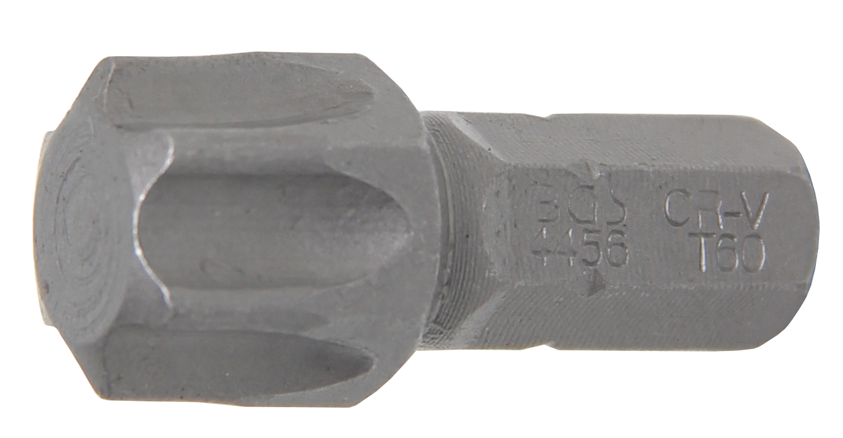 BGS 4456 Bit | Länge 30 mm | Antrieb Außensechskant 8 mm (5/16") | T-Profil (für Torx) T60