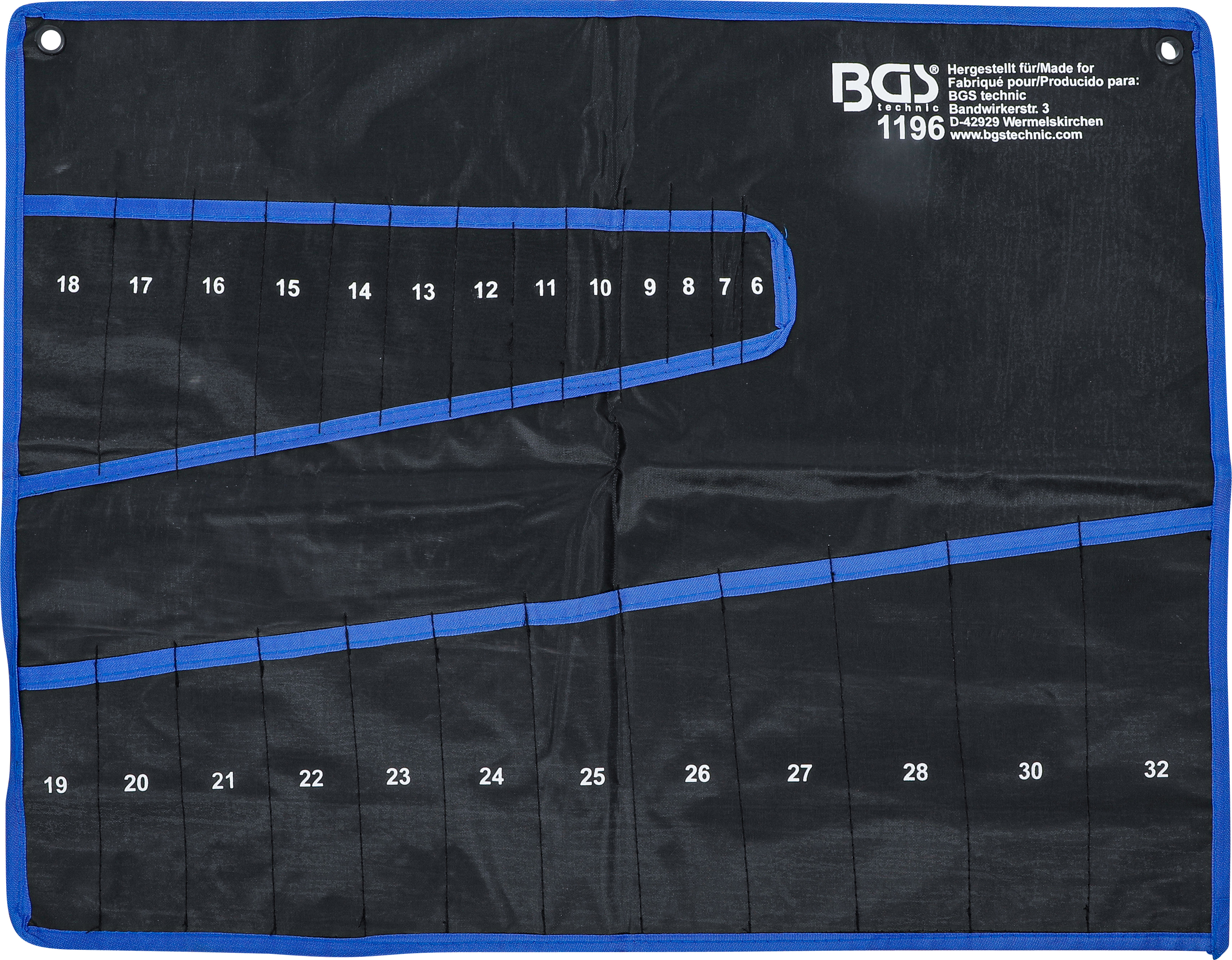 BGS 1196-LEER Tetron-Leertasche für Art. 1196 BGS 1196-LEER Tetron-Leertasche für Art. 1196