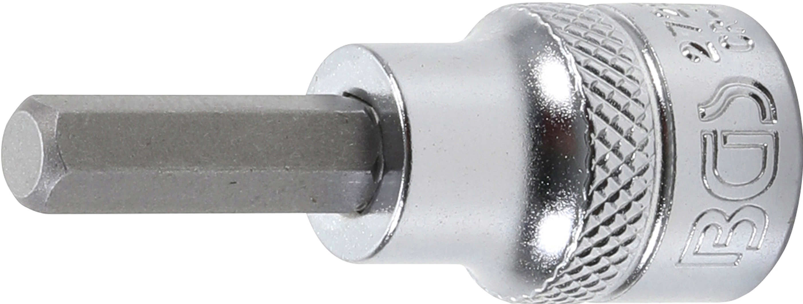 BGS 2725 Bit-Einsatz | Antrieb Innenvierkant 10 mm (3/8") | Innensechskant 1/4"