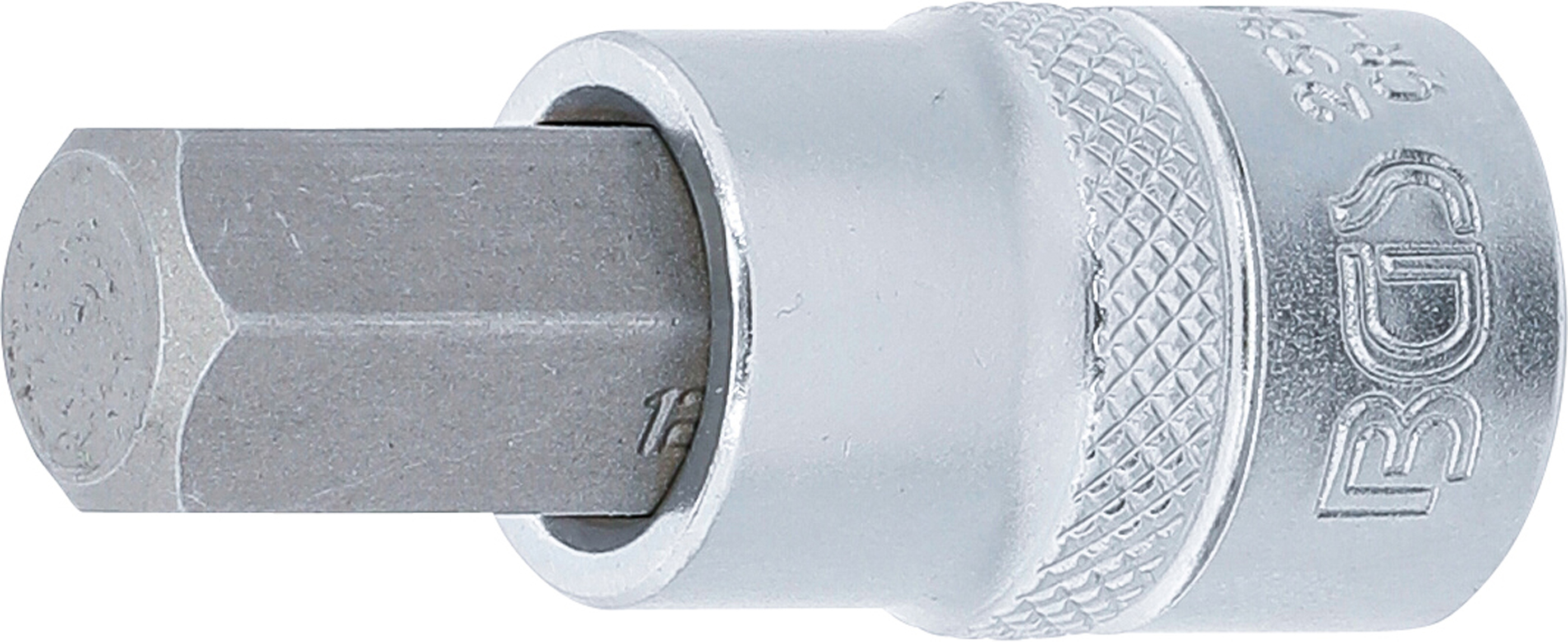 BGS 2584 Bit-Einsatz | Antrieb Innenvierkant 10 mm (3/8") | Innensechskant 12 mm