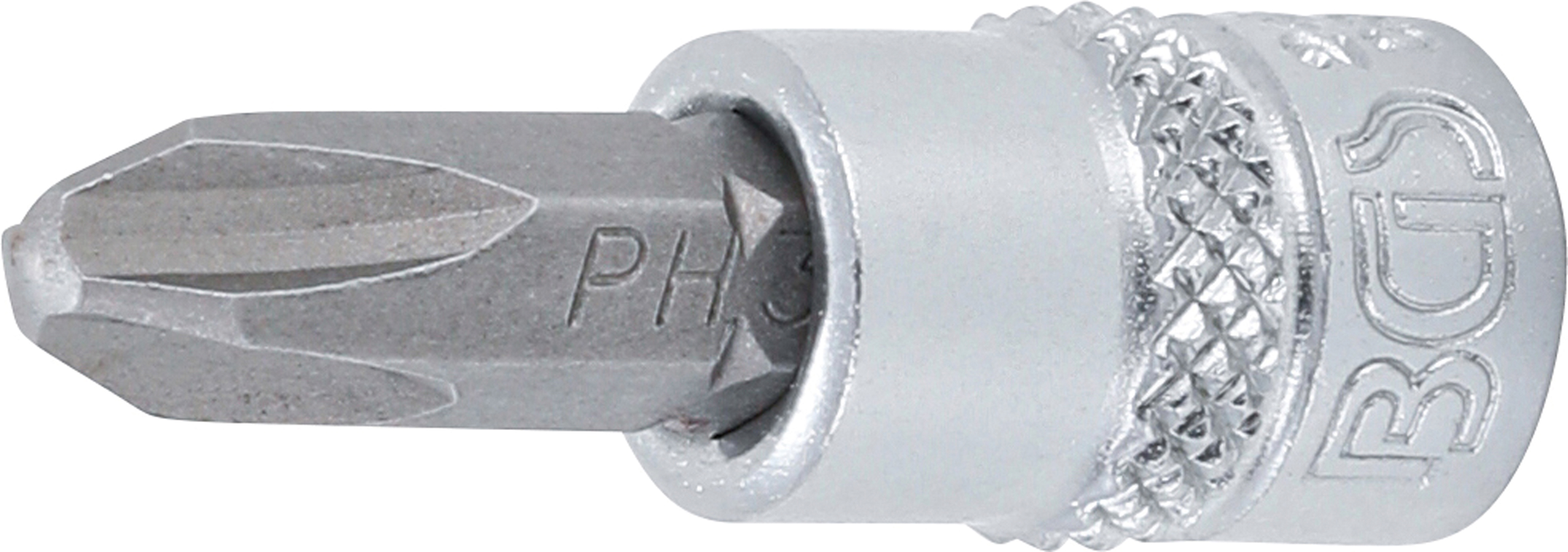BGS 2489 Bit-Einsatz | Antrieb Innenvierkant 6,3 mm (1/4") | Kreuzschlitz PH3