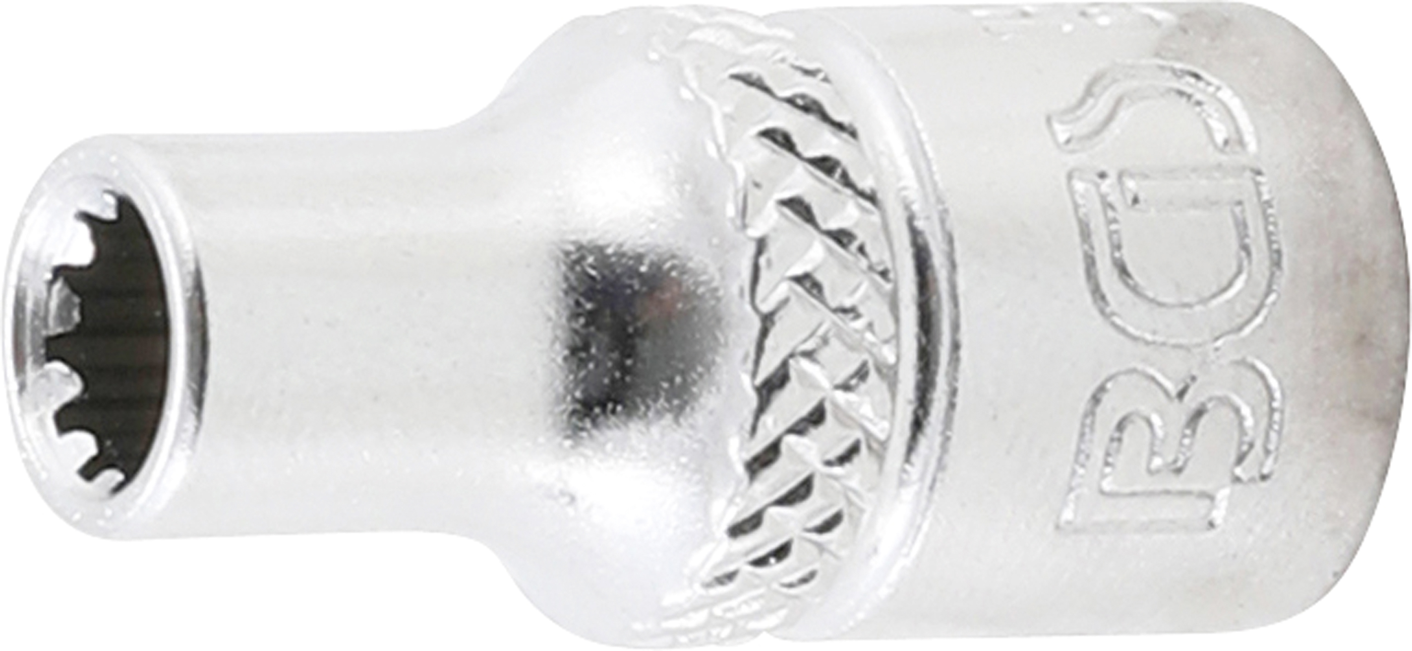 BGS 10101 Steckschlüssel-Einsatz Gear Lock | Antrieb Innenvierkant 6,3 mm (1/4") | SW 4,5 mm