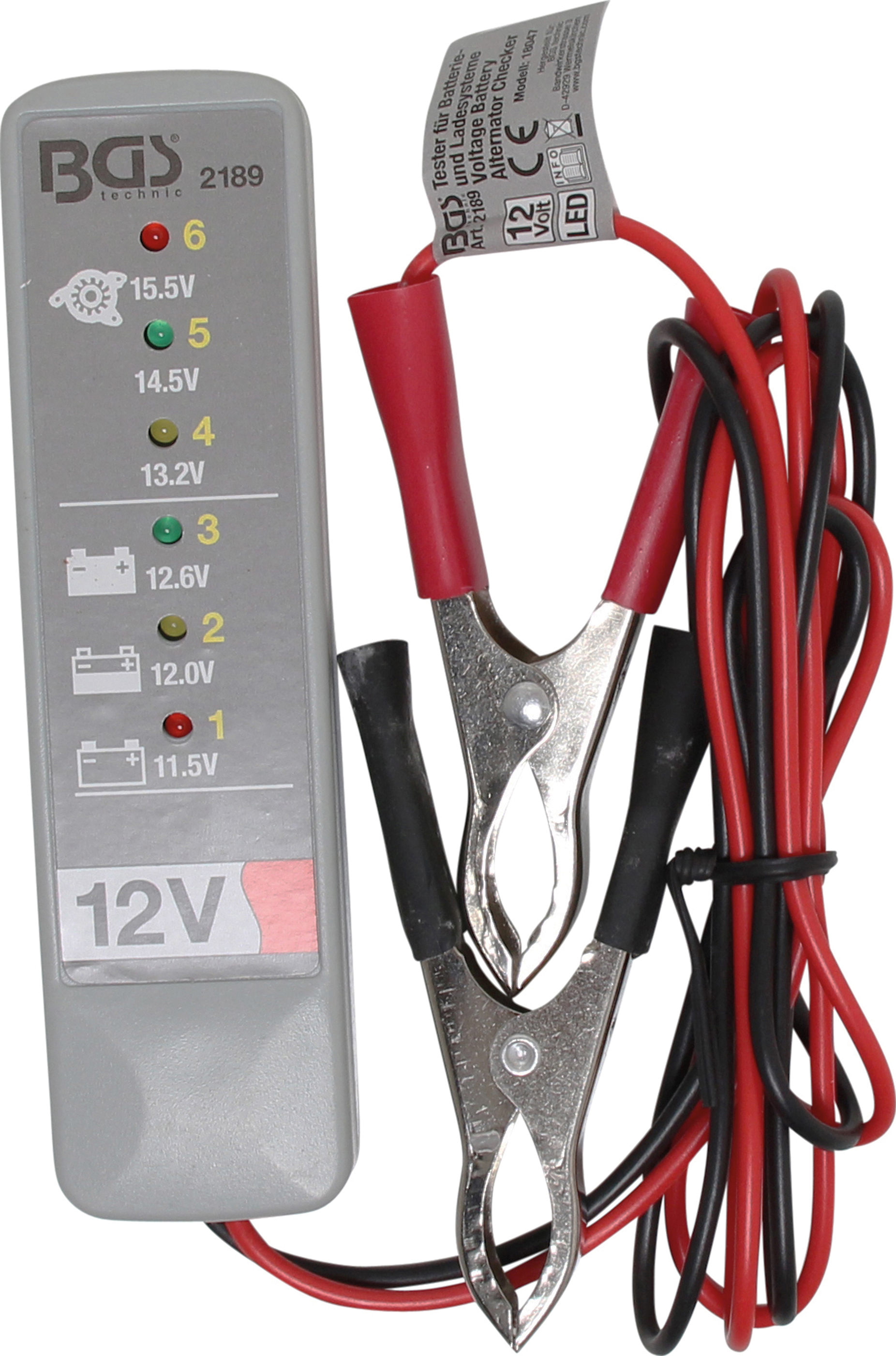 BGS 2189 Batterie und Ladesystem-Tester
