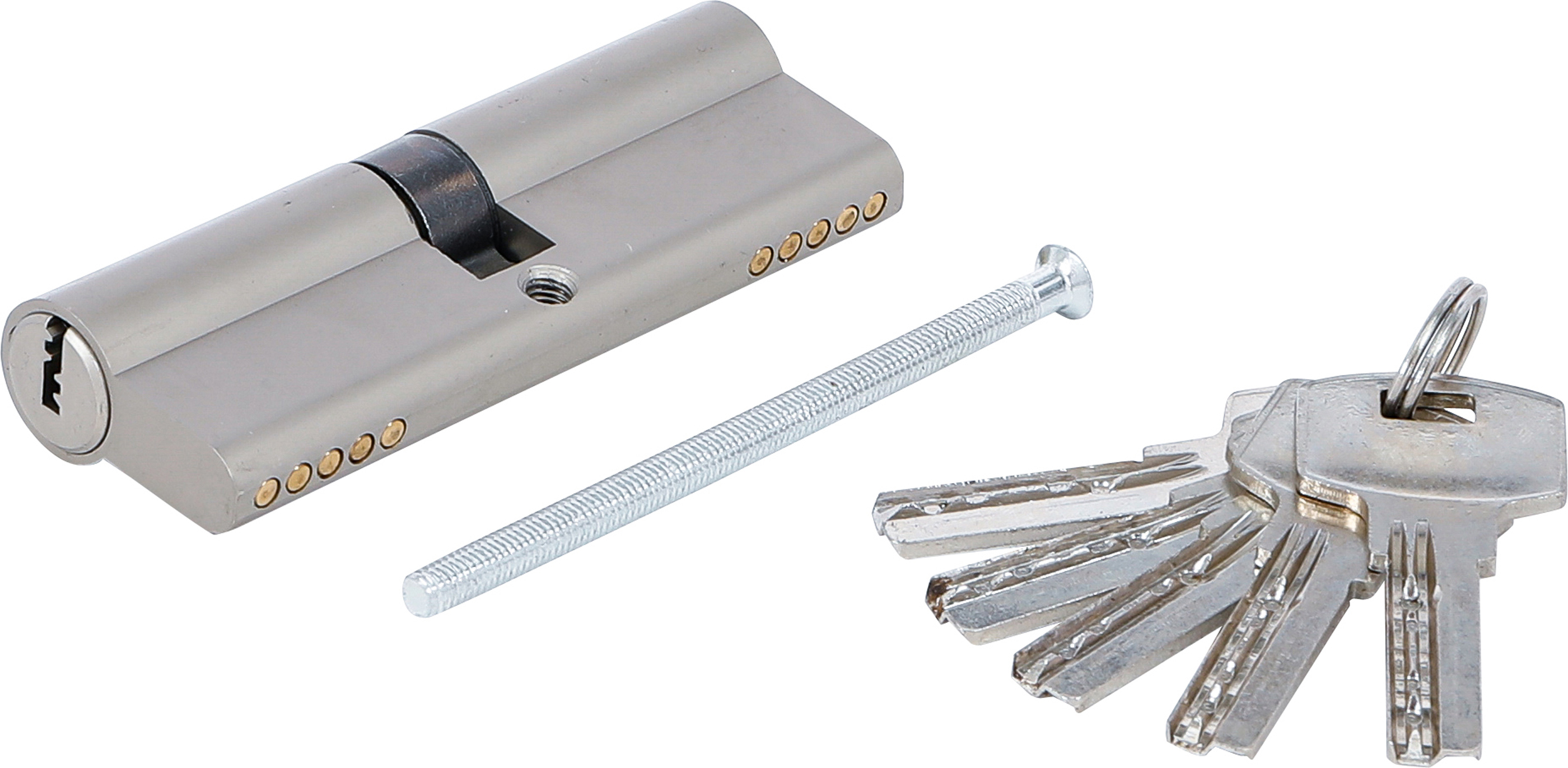 BGS 85240 Sicherheits-Schließzylinder | 90 mm | 45/45 mm